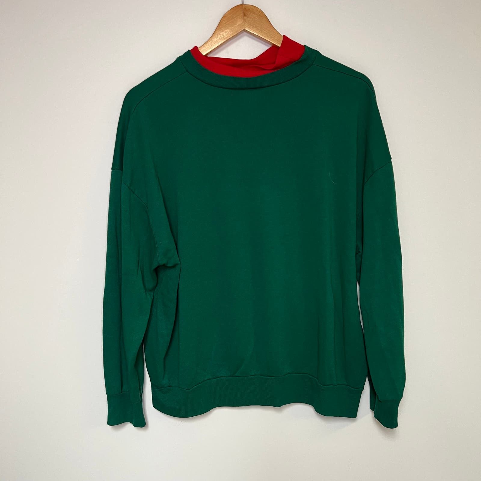 Vintage Vintage Cat Sweatshirt Dog Sweater Kitty Puppy Green 90s Size US XL / EU 56 / 4 - 2 Preview