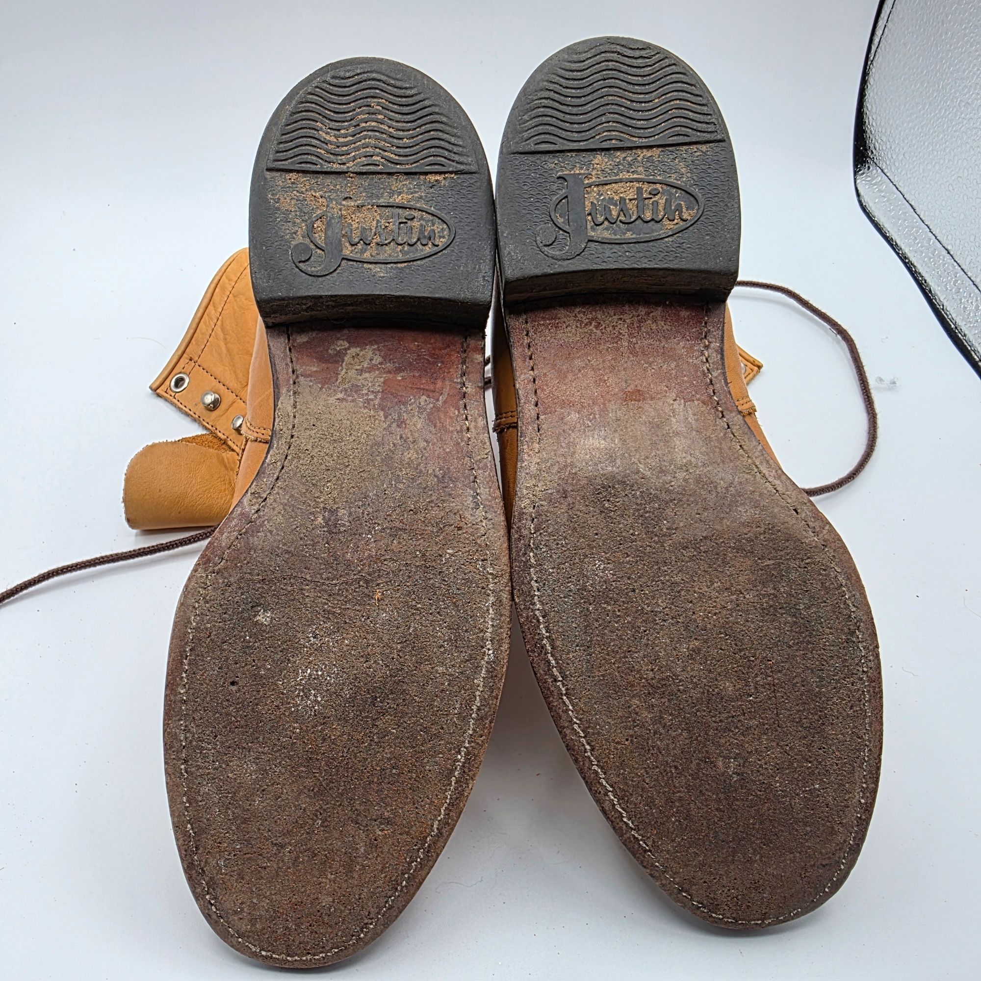 Justin Boots Justin Boots Womens Size 5 C Brown Boots Made In USA Casual Size US 5 / IT 35 - 8 Thumbnail