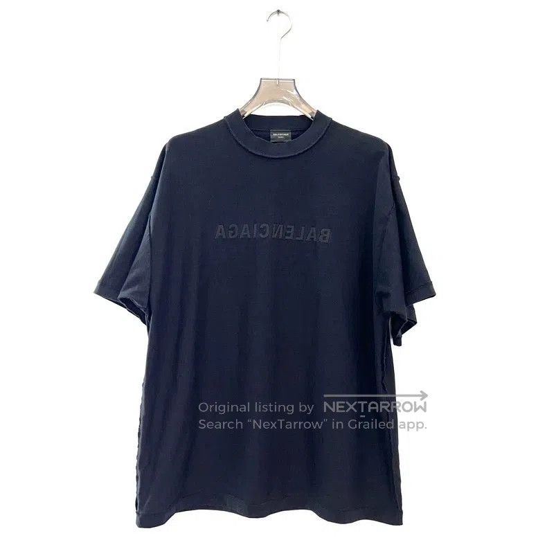 Balenciaga Balenciaga Embroidered Logo Short Sleeve. Size US XXL / EU 58 / 5 - 1 Thumbnail