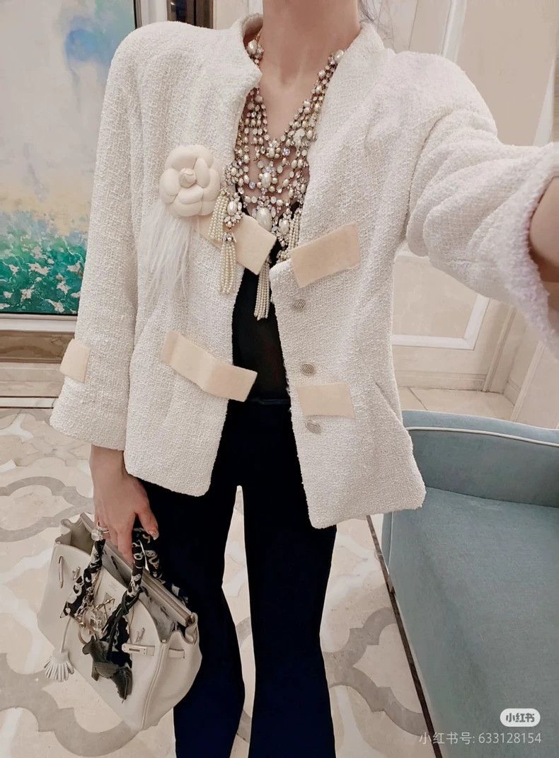 Chanel Chanel Data Center Series Woven Coat Size XS / US 0-2 / IT 36-38 - 2 Thumbnail