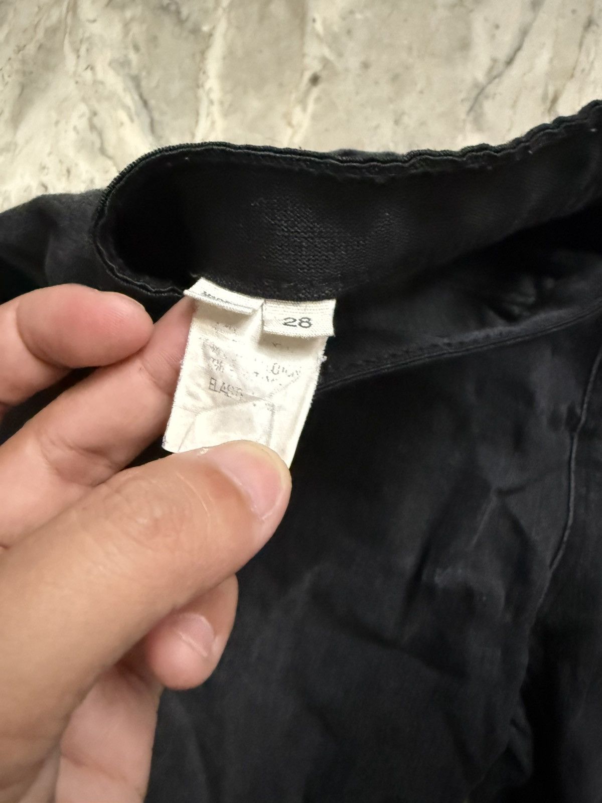 Helmut Lang Helmut lang semi stretch denim pants Size 29" - 2 Thumbnail