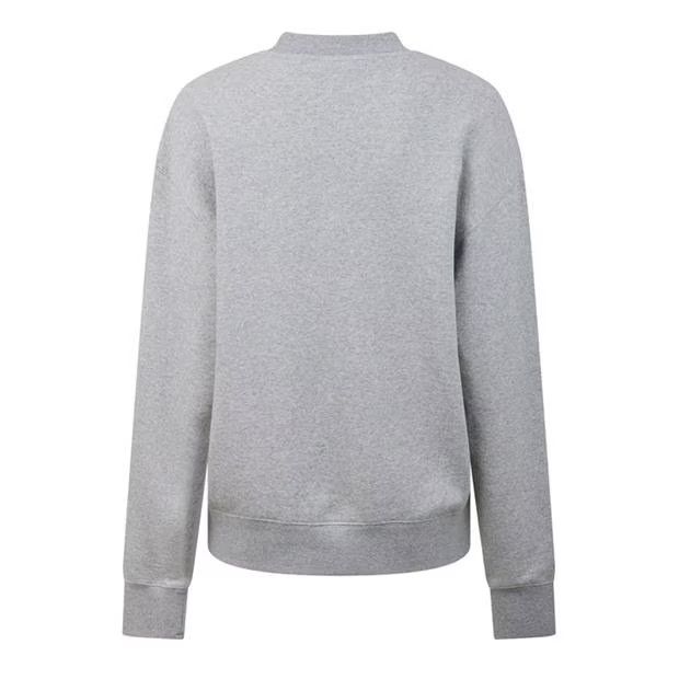 Jil Sander o1g2r1mq1024 Logo Sweatshirts in Grey Size S / US 4 / IT 40 - 2 Thumbnail