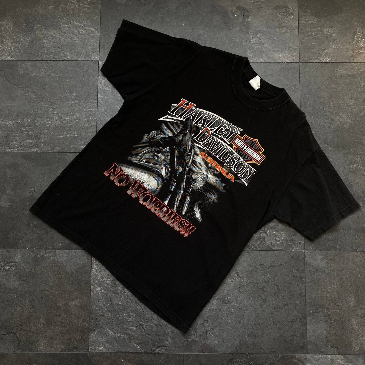 Vintage Vintage 1996 big logo Harley Davidson Australia no worries Size US L / EU 52-54 / 3 - 1 Thumbnail