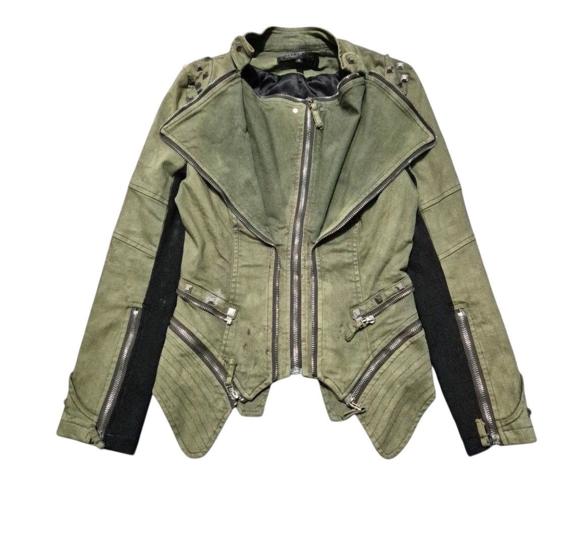 Le Grande Bleu (L.G.B.) Shalang studded Y2K jacket Size US M / EU 48-50 / 2 - 1 Thumbnail
