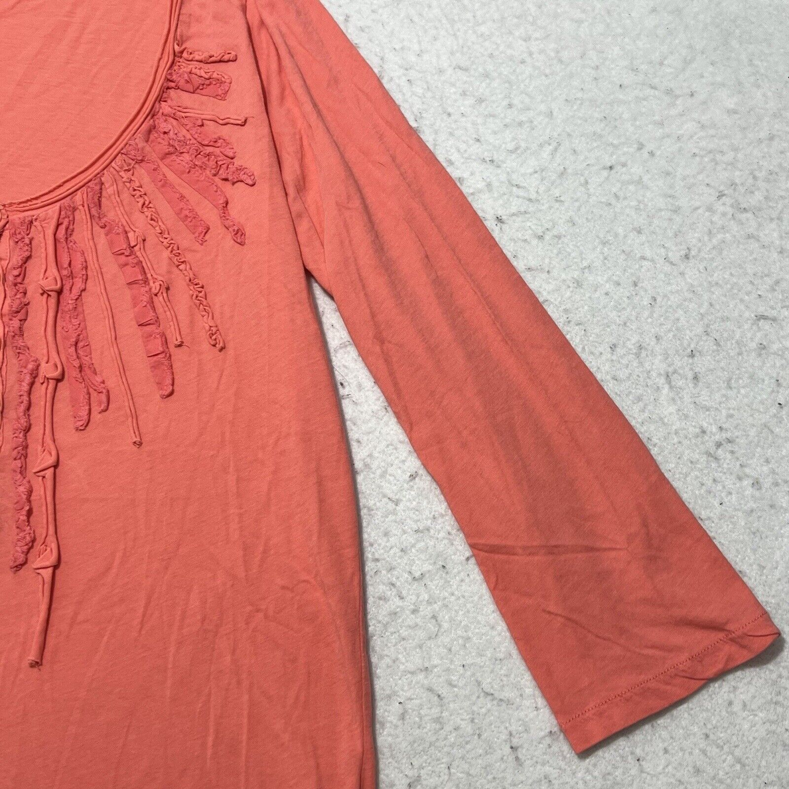 J.Crew J. Crew Small Long Sleeve Button Up Light Pink T Shirt Top Size S / US 4 / IT 40 - 5 Thumbnail