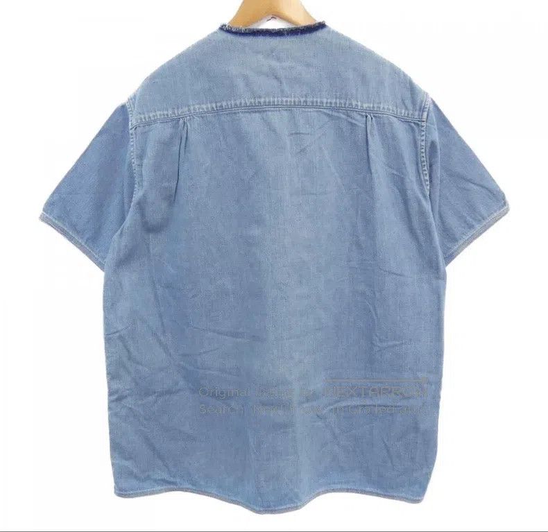 Kapital Kapital Blue-dyed wool-edged Chinese buckle short-sleeved Size US M / EU 48-50 / 2 - 2 Thumbnail