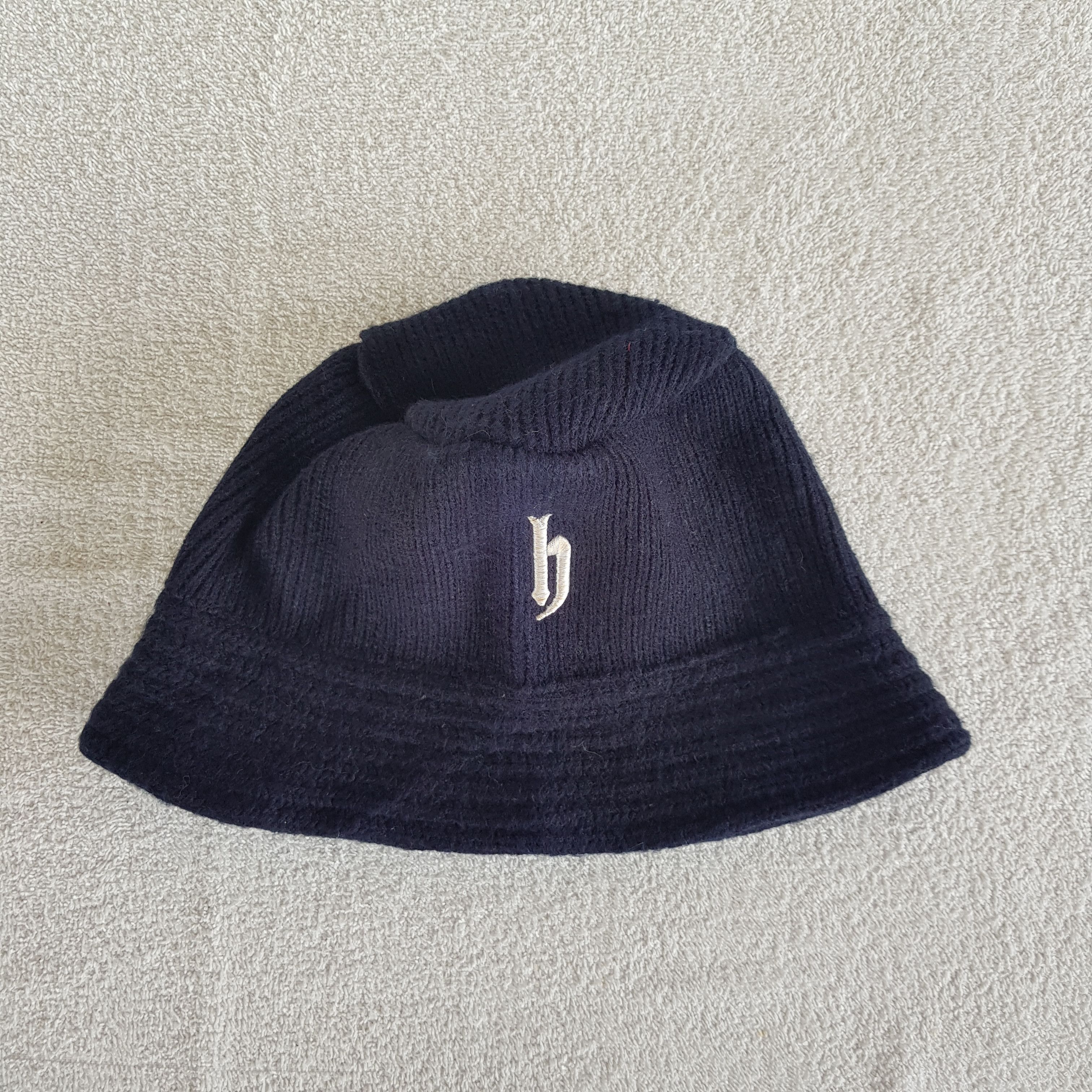 Japanese Brand Vintage DJ Honda Beanie Caps Fair Isle Ribbed Knit Hats. Size ONE SIZE - 5 Thumbnail
