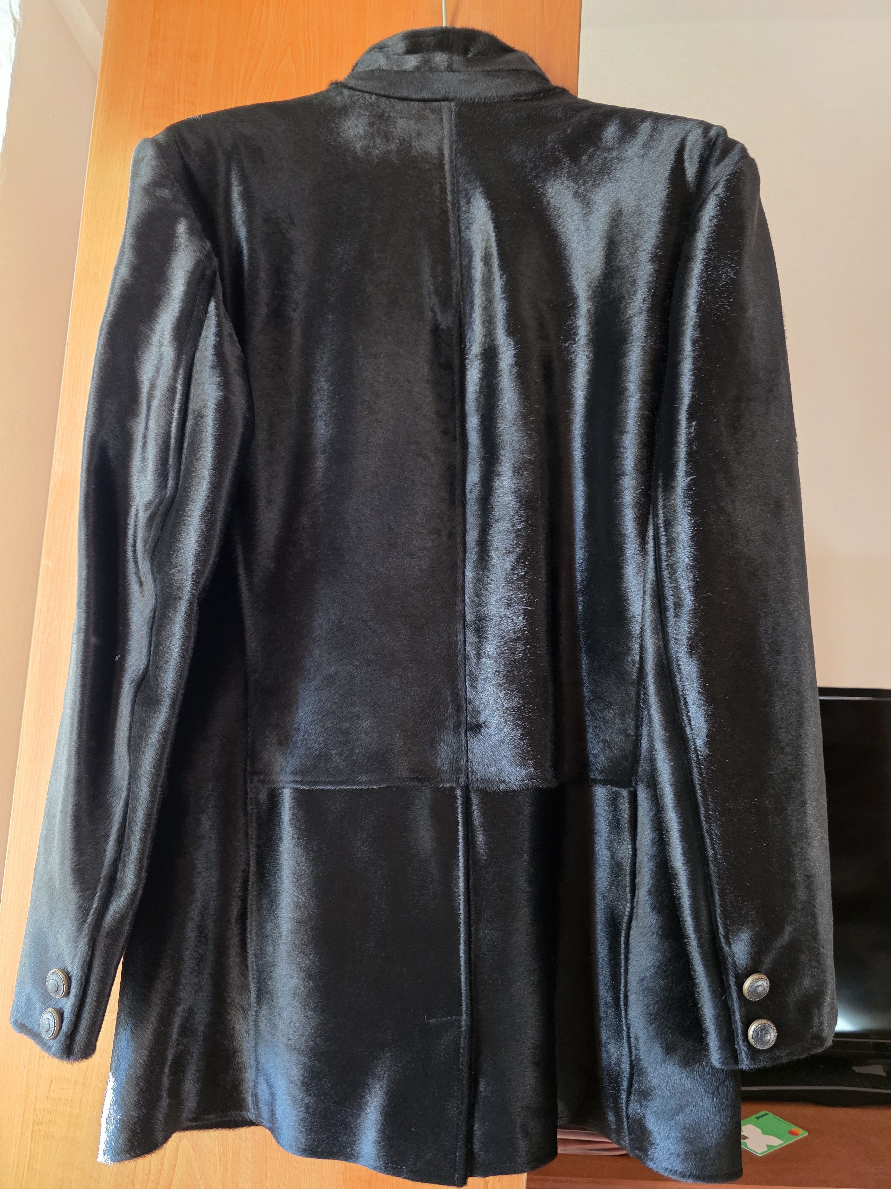 Other Gianni Versace vintage leather blazer Size 52L - 2 Thumbnail