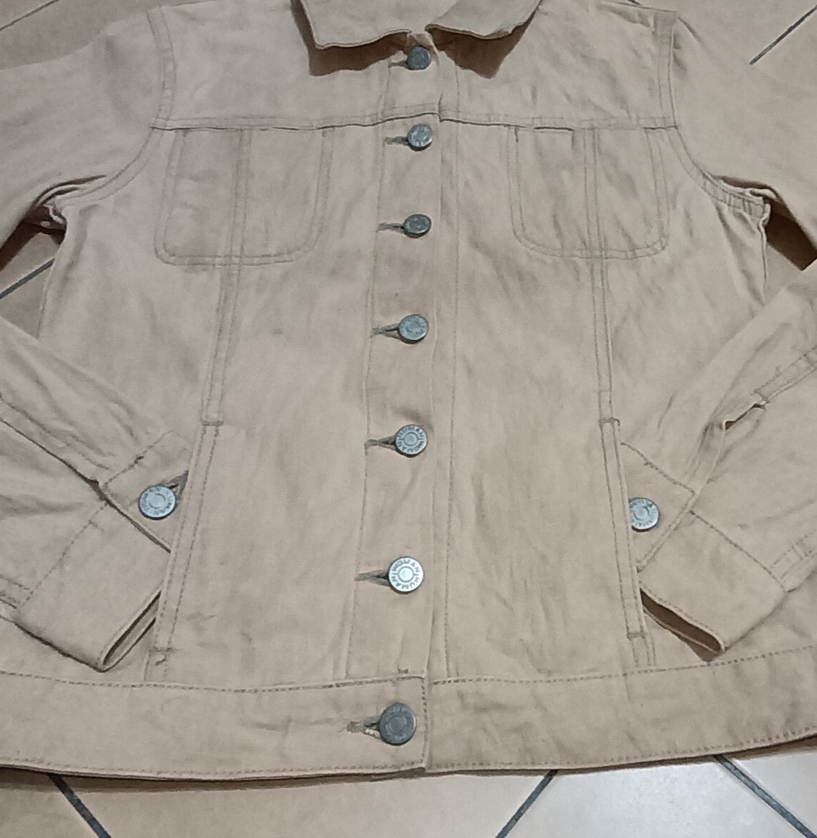 Japanese Brand BE LINE BY HUMAN WOMEN DENIM JACKET Size M / US 6-8 / IT 42-44 - 4 Thumbnail