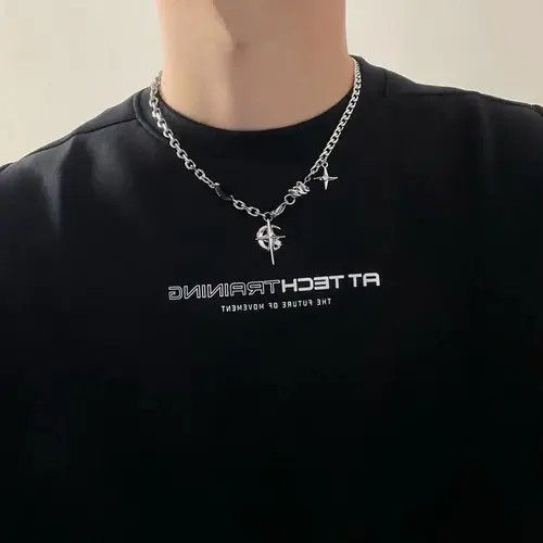 Jewelry Haseki x Asai Crystal Star Light Moon Pendant Chain Necklace Size ONE SIZE - 5 Thumbnail