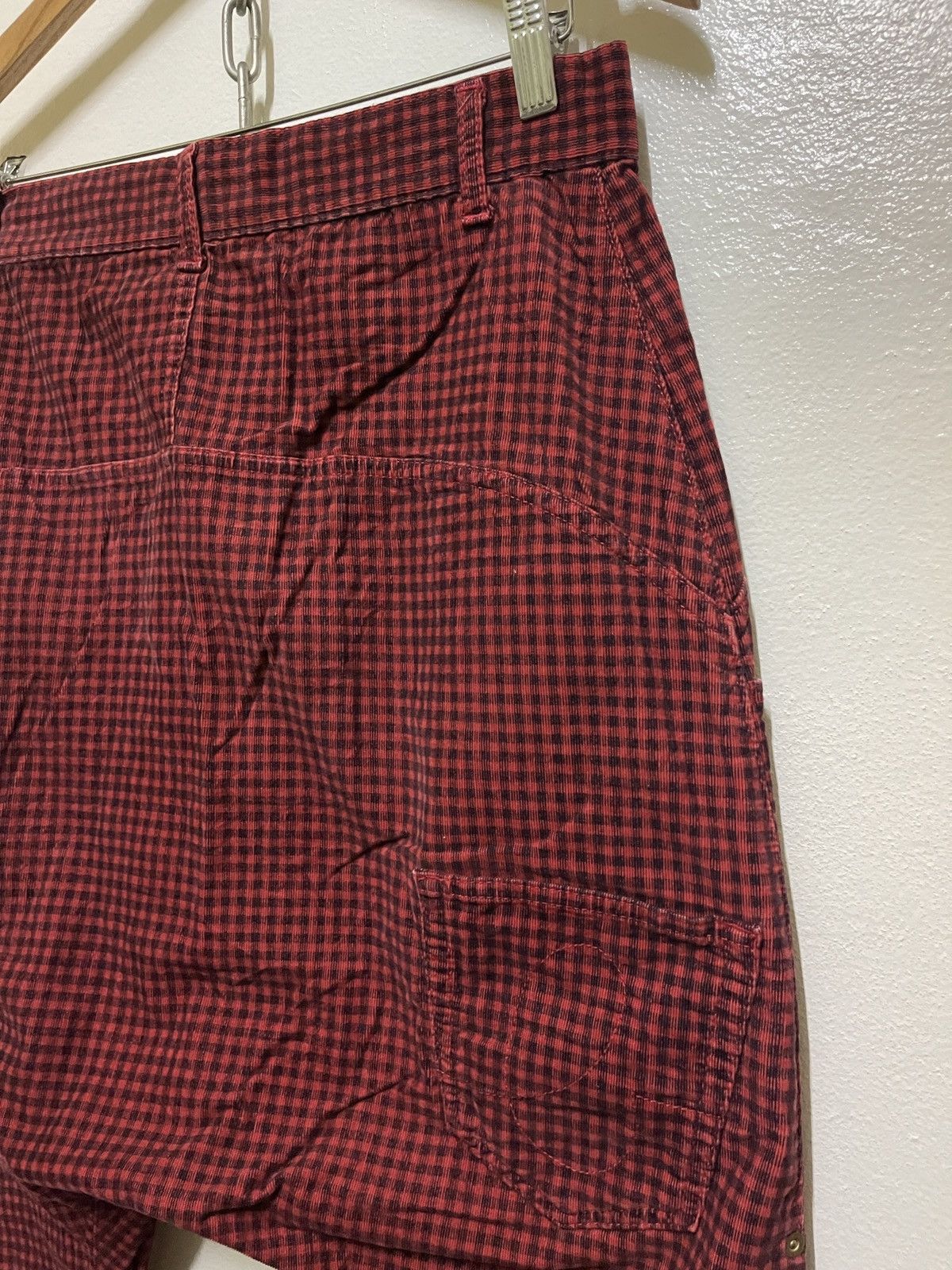 Issey Miyake × mercibeaucoup Mercibeaucoup Red Velvet Carrot Pants Size 31" - 13 Thumbnail