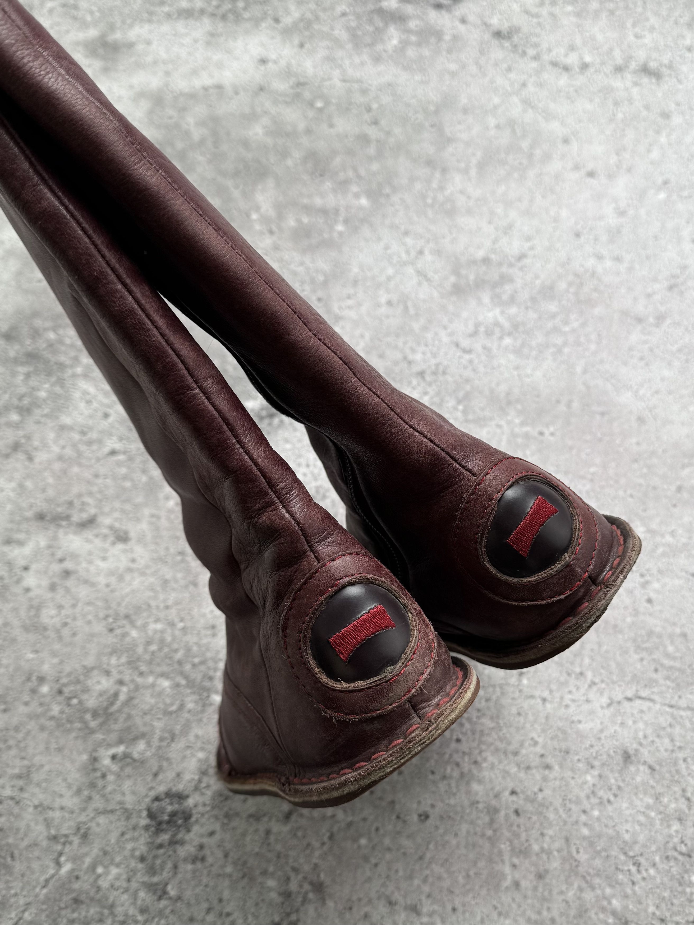 Camper Camper Vintage Faded Leather Boots C2(V497)E8 Size US 7 / IT 37 - 9 Thumbnail