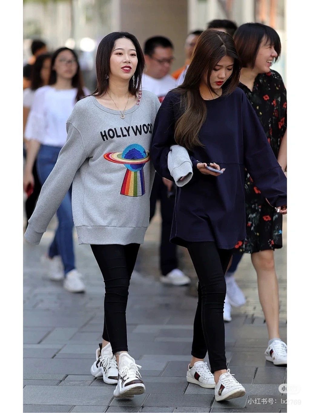 gray gucci hollywood spaceship sweatshirt size S
