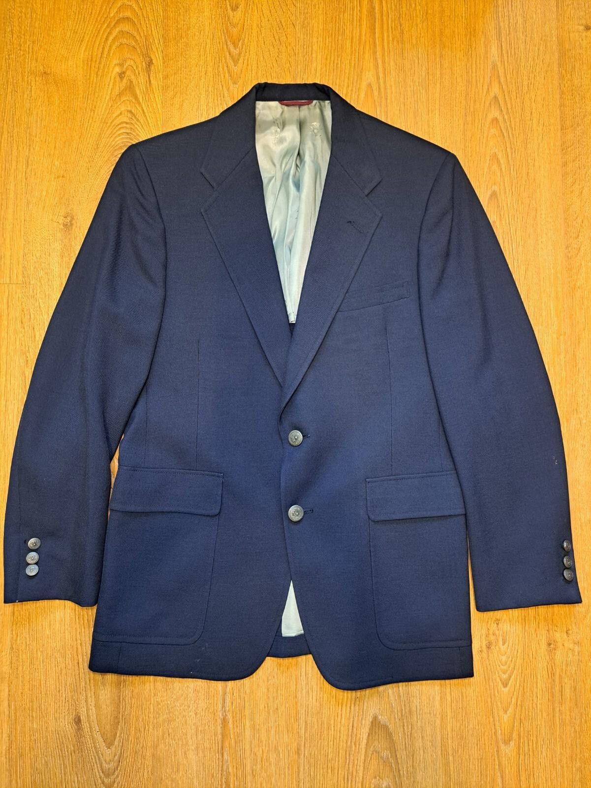 Hart Schaffner Marx VINTAGE Hart Schaffner Marx Jack Nicklaus Blazer 42R Navy Size 42R - 1 Thumbnail