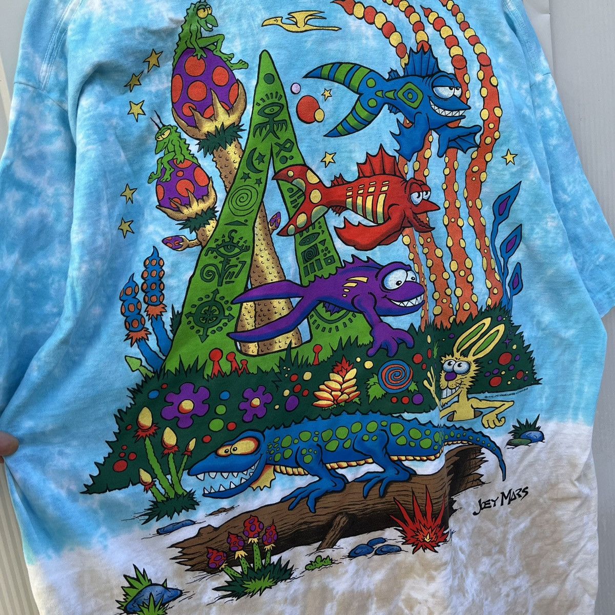 Liquid Blue × Vintage Late 90’s Joey Mars x Liquid Blue Paleon Ocean Tee XXL Size US XXL / EU 58 / 5 - 6 Thumbnail