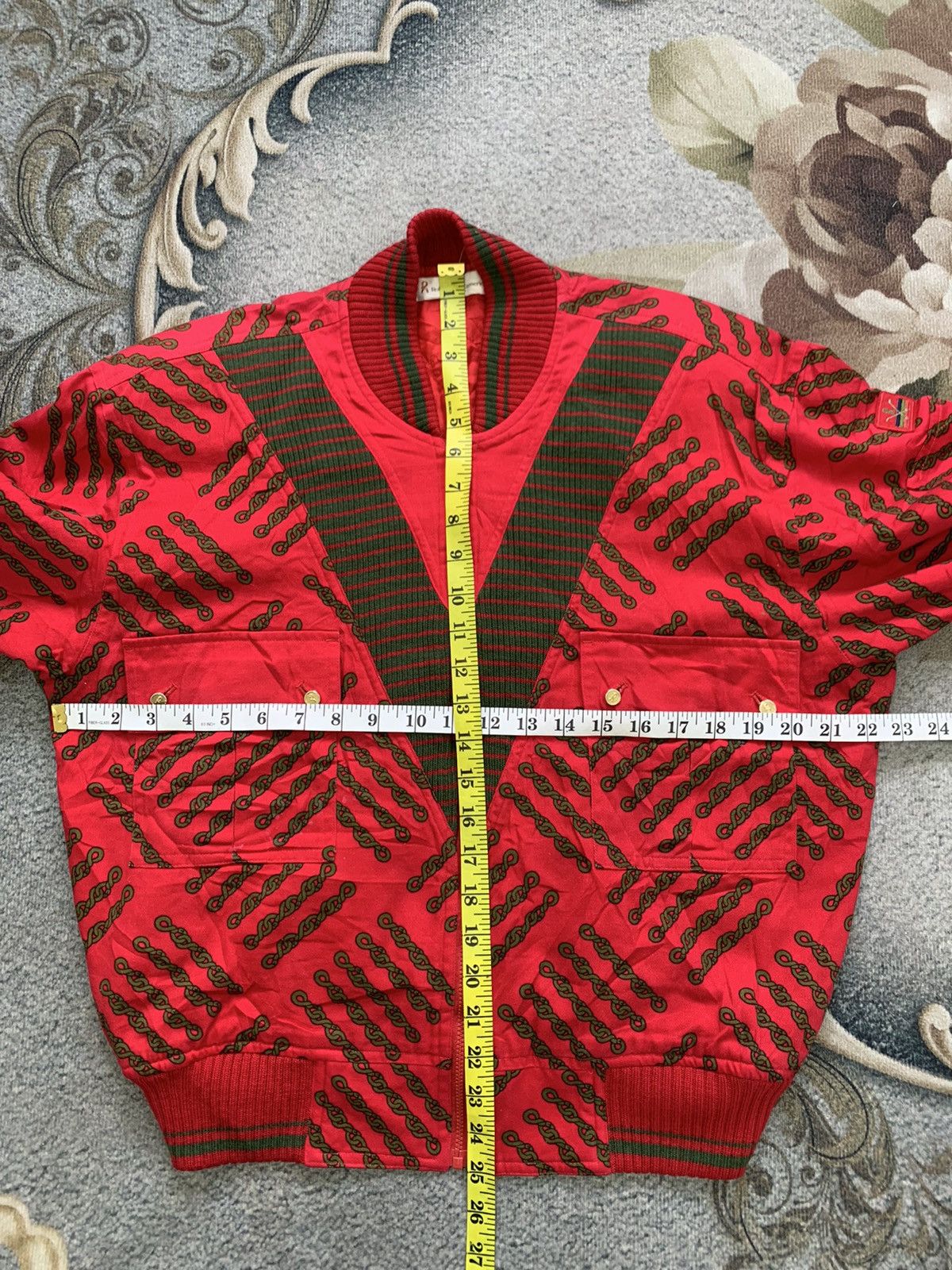 Roberta di Camerino Chain Art Printed Roberta di Camerino Jacket Size US M / EU 48-50 / 2 - 10 Thumbnail