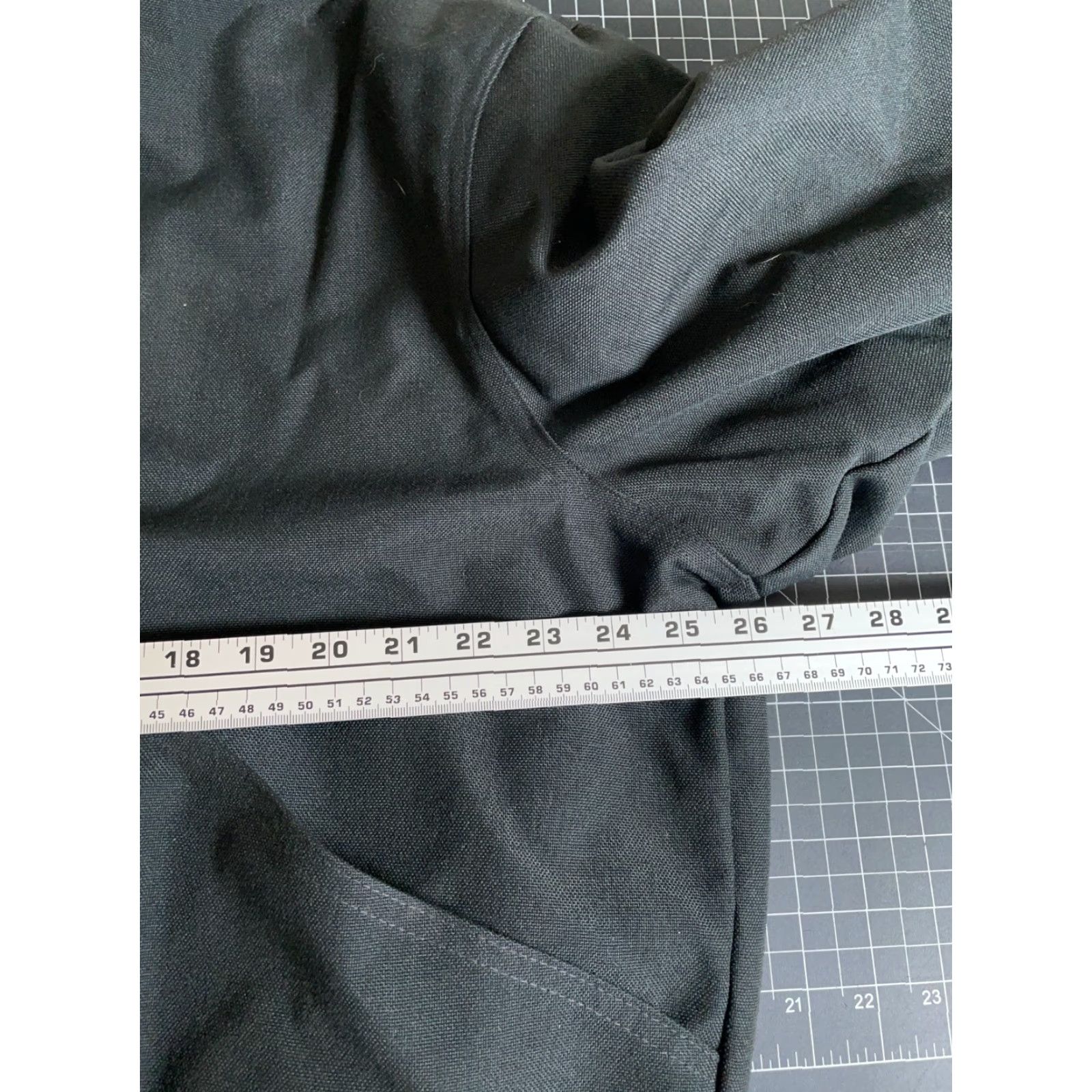 Vintage VINTAGE Master Made Canvas Jacket Men's XL Black Zip Up Hooded Quilted Lining Workwear Size US XL / EU 56 / 4 - 5 Thumbnail