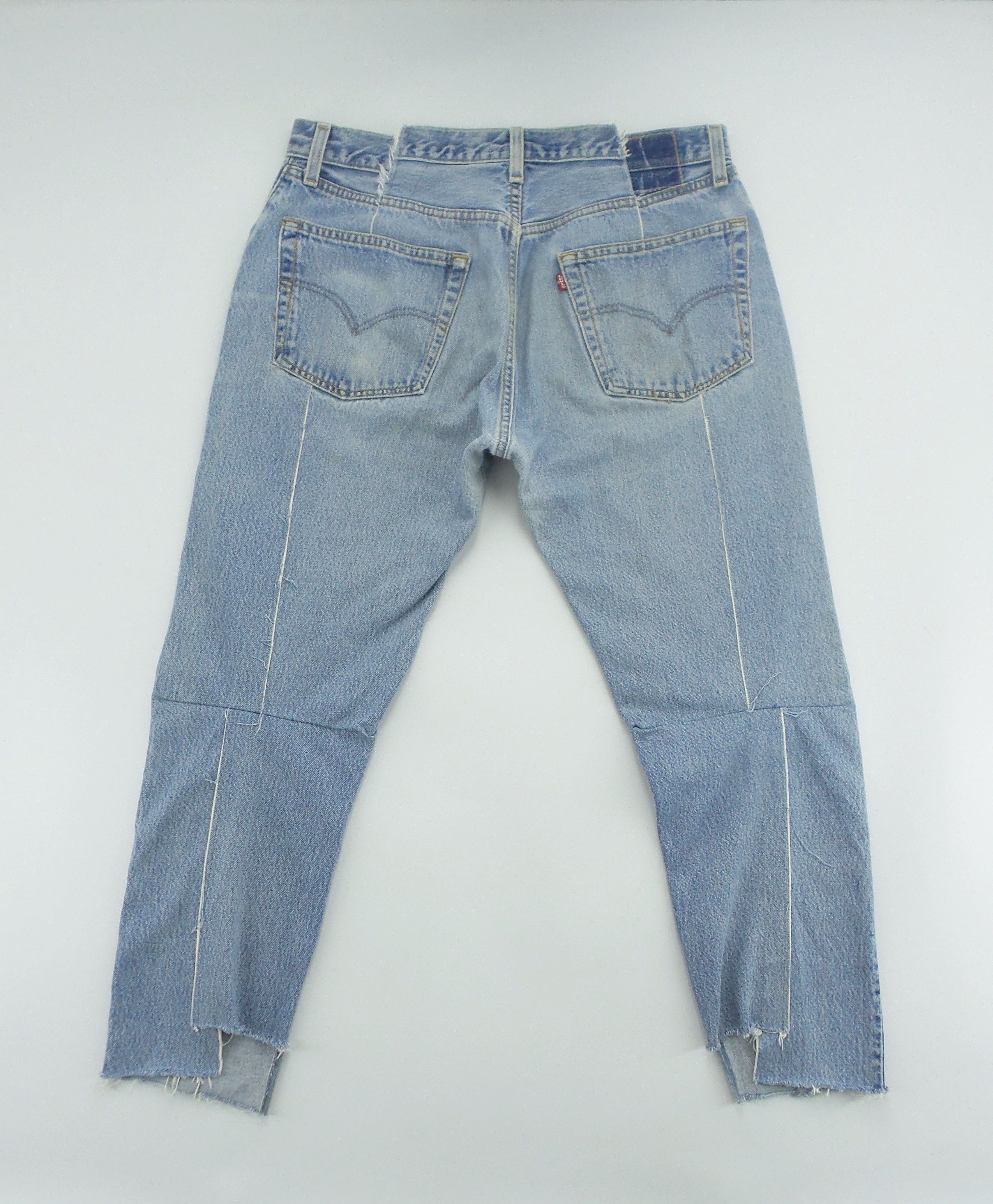 Japanese Brand Old Park × Levi’s Slit Jeans Levi’s Rework Jeans W17xL37 Size US 34 / EU 50 - 8 Thumbnail