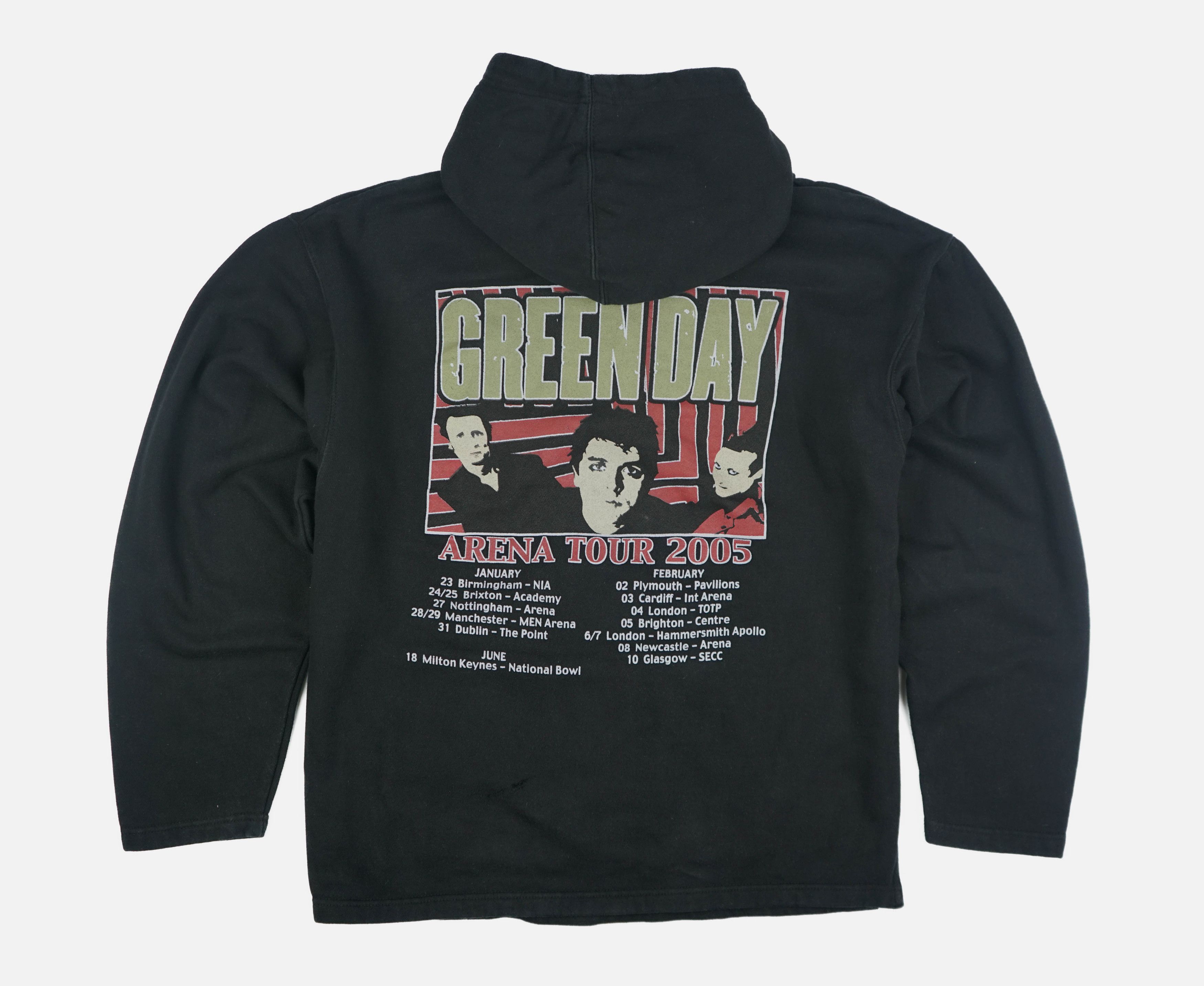 Band Tees × Vintage Vintage 2005 Green Day Hoodie 05 Tour Size US L / EU 52-54 / 3 - 8 Thumbnail