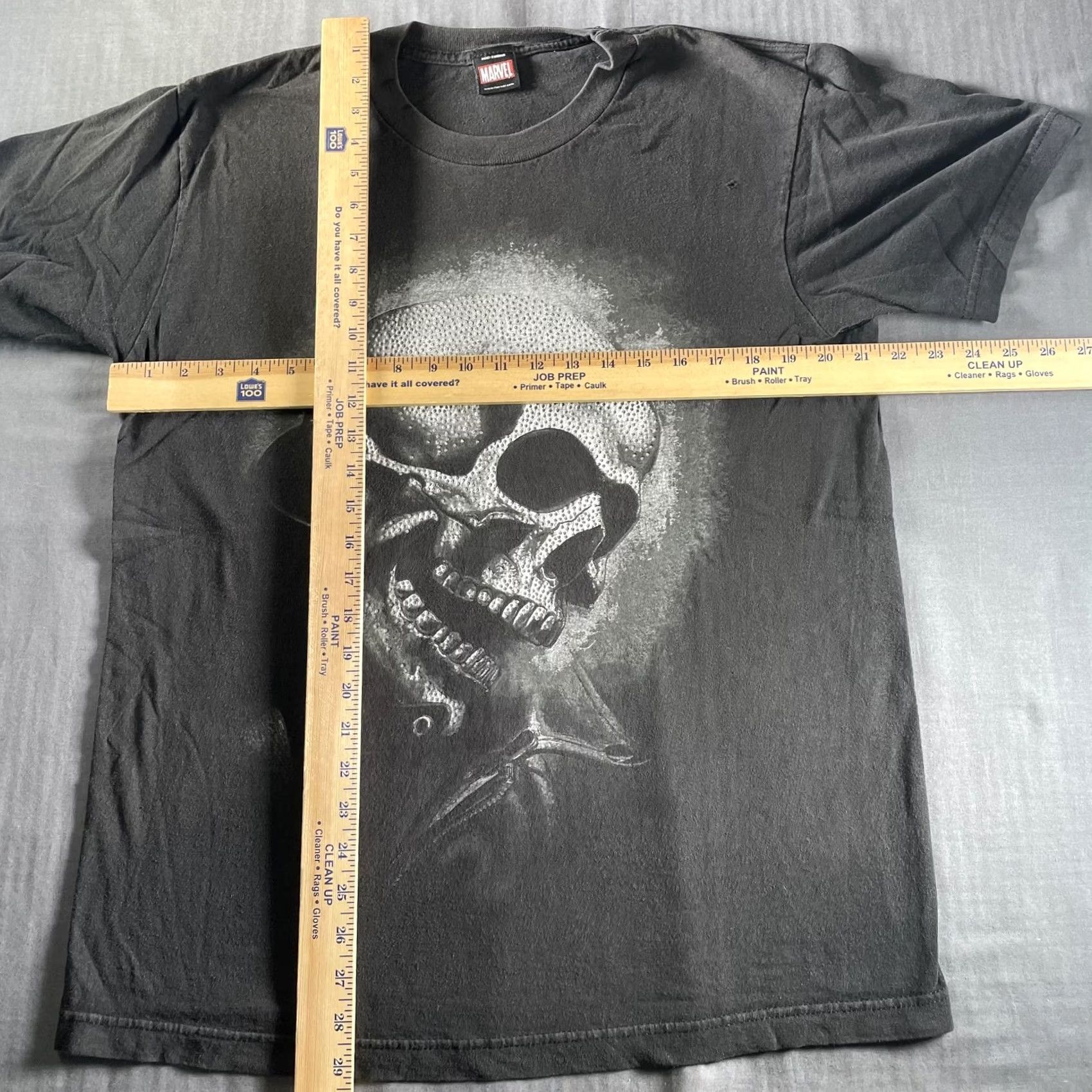 Vintage Marvel Skull Shirt Mens Large Black Mad Engine Graphic Tee T-Shirt Superhero Size US L / EU 52-54 / 3 - 5 Thumbnail