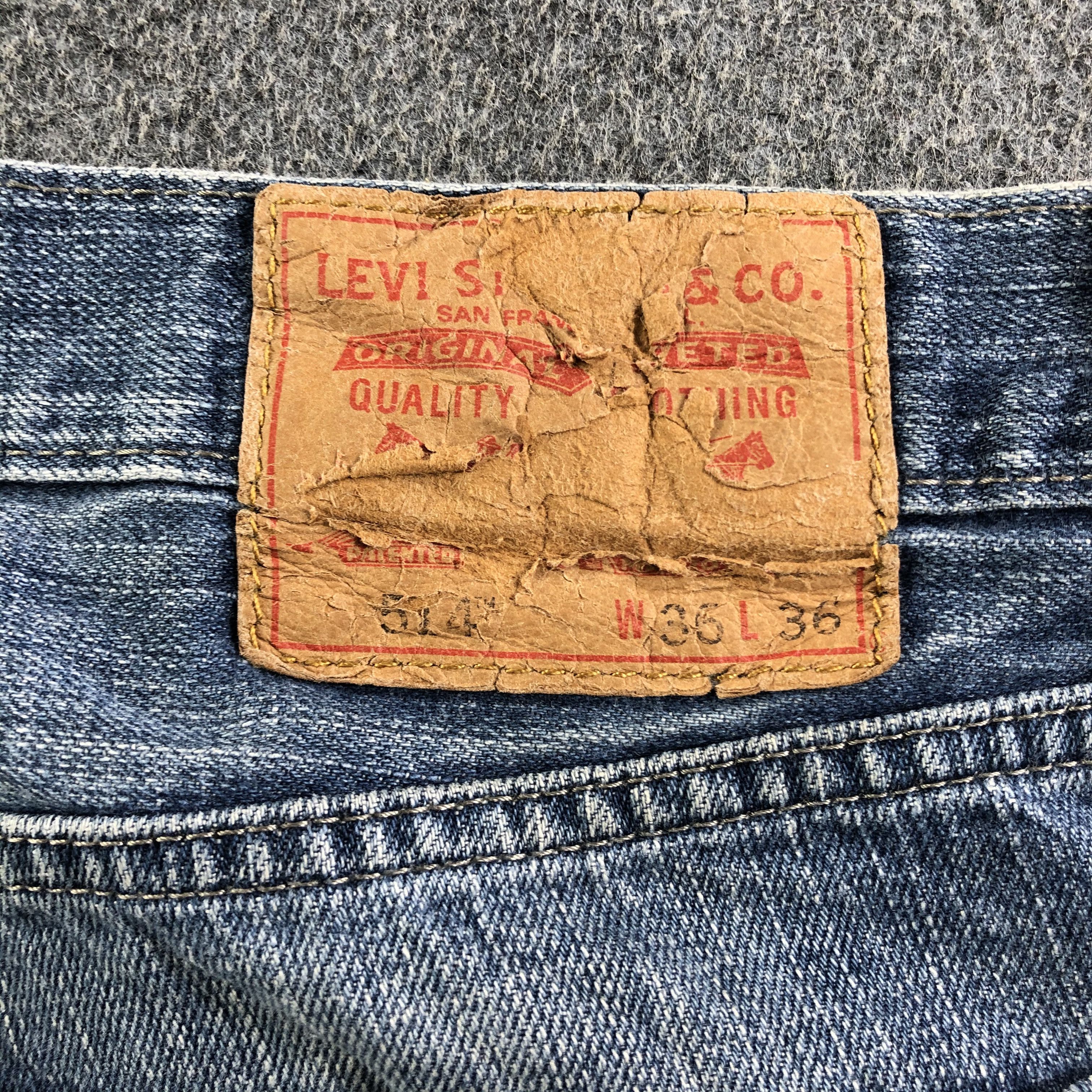 Levi's Vintage Levis 514 Jeans-J3511 Size 38" / US 16 / IT 52 - 5 Thumbnail