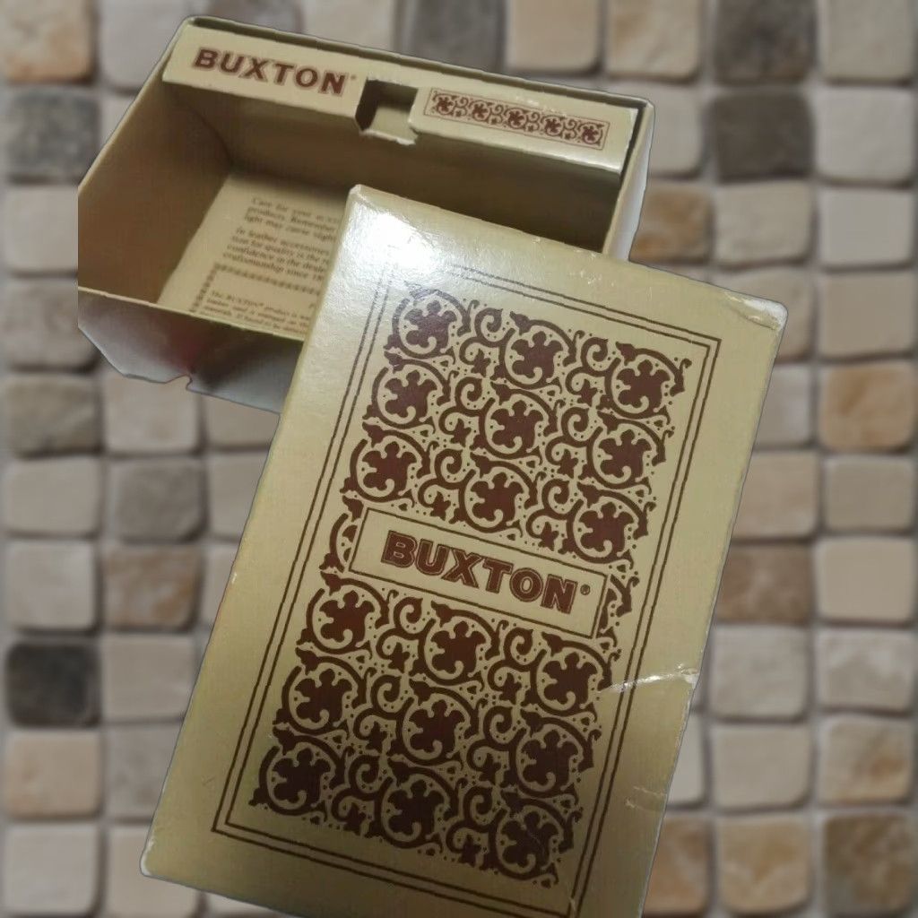 Vintage VINTAGE Buxton Wallet Trifold Card Wallet Red in the Box New Ladies Unisex Size ONE SIZE - 1 Thumbnail