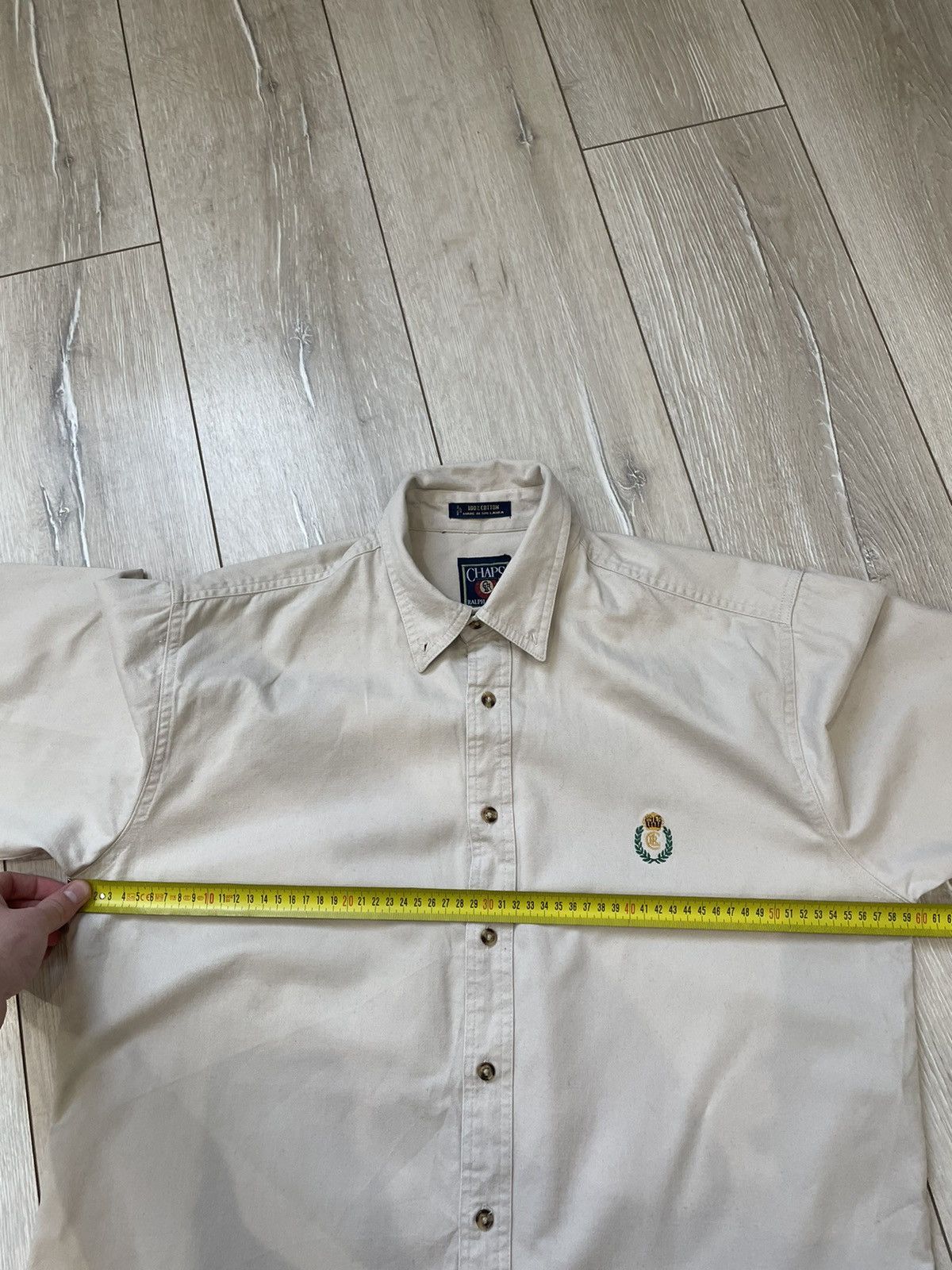 Chaps Ralph Lauren × Ralph Lauren × Vintage Vintage Chaps Ralph Lauren Cotton shirt Size US M / EU 48-50 / 2 - 7 Thumbnail