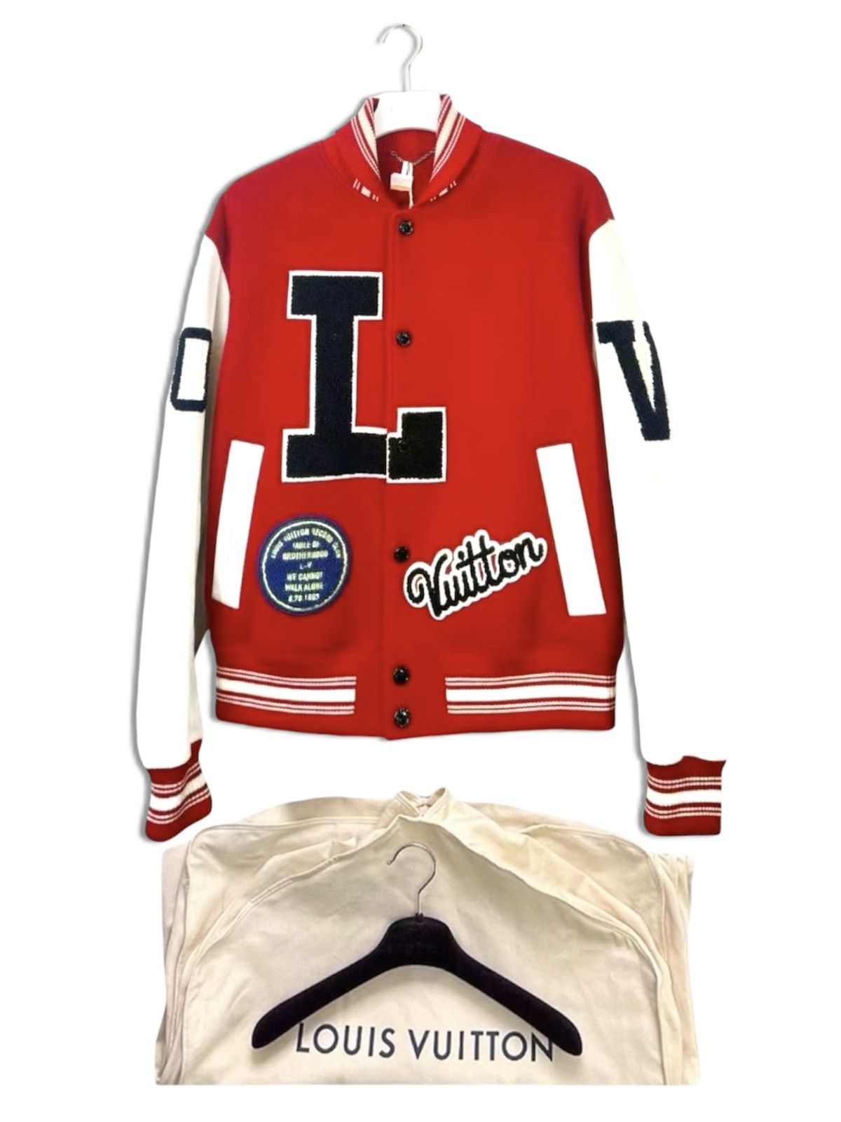 Louis Vuitton Louis Vuitton 50 Virgil Abloh Dreaming Jacket Leather Wool Size US M / EU 48-50 / 2 - 1 Thumbnail