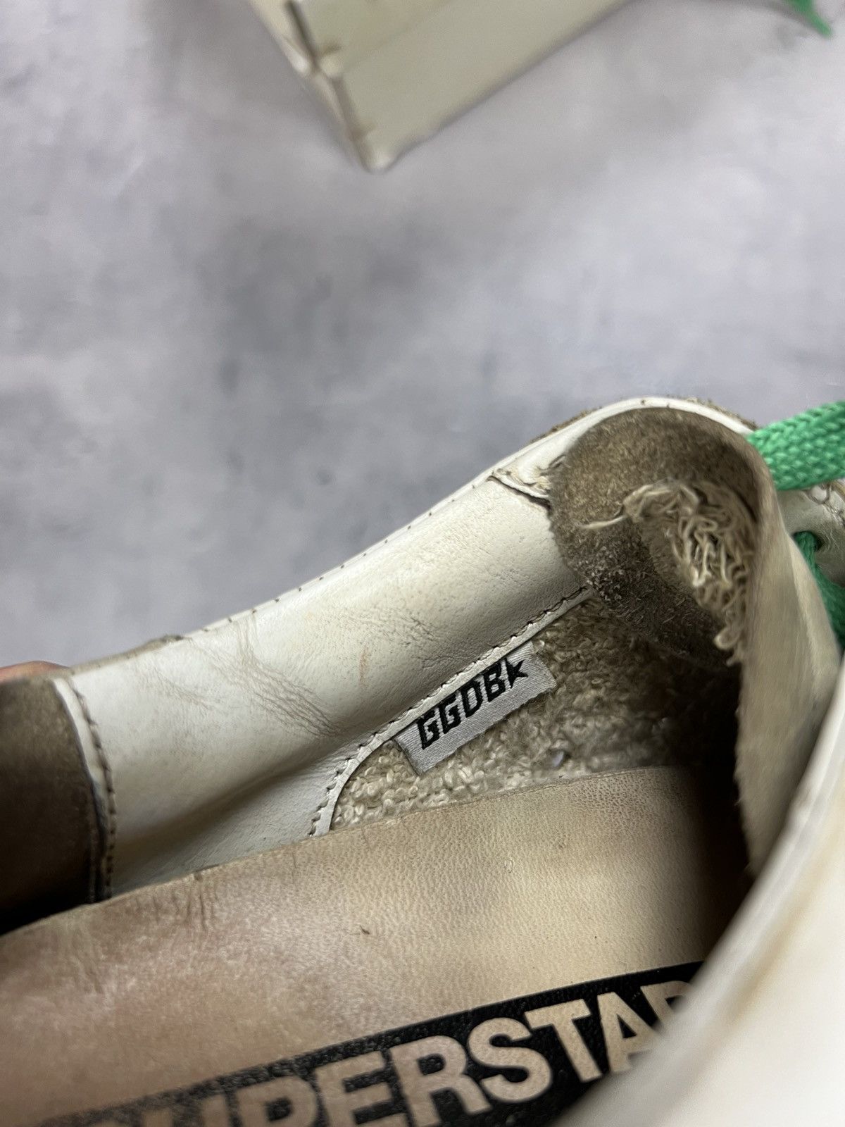 Golden Goose GOLDEN GOOSE GGDB SUPERSTAR White Leather sneakers sz37 Size US 7 / IT 37 - 13 Thumbnail