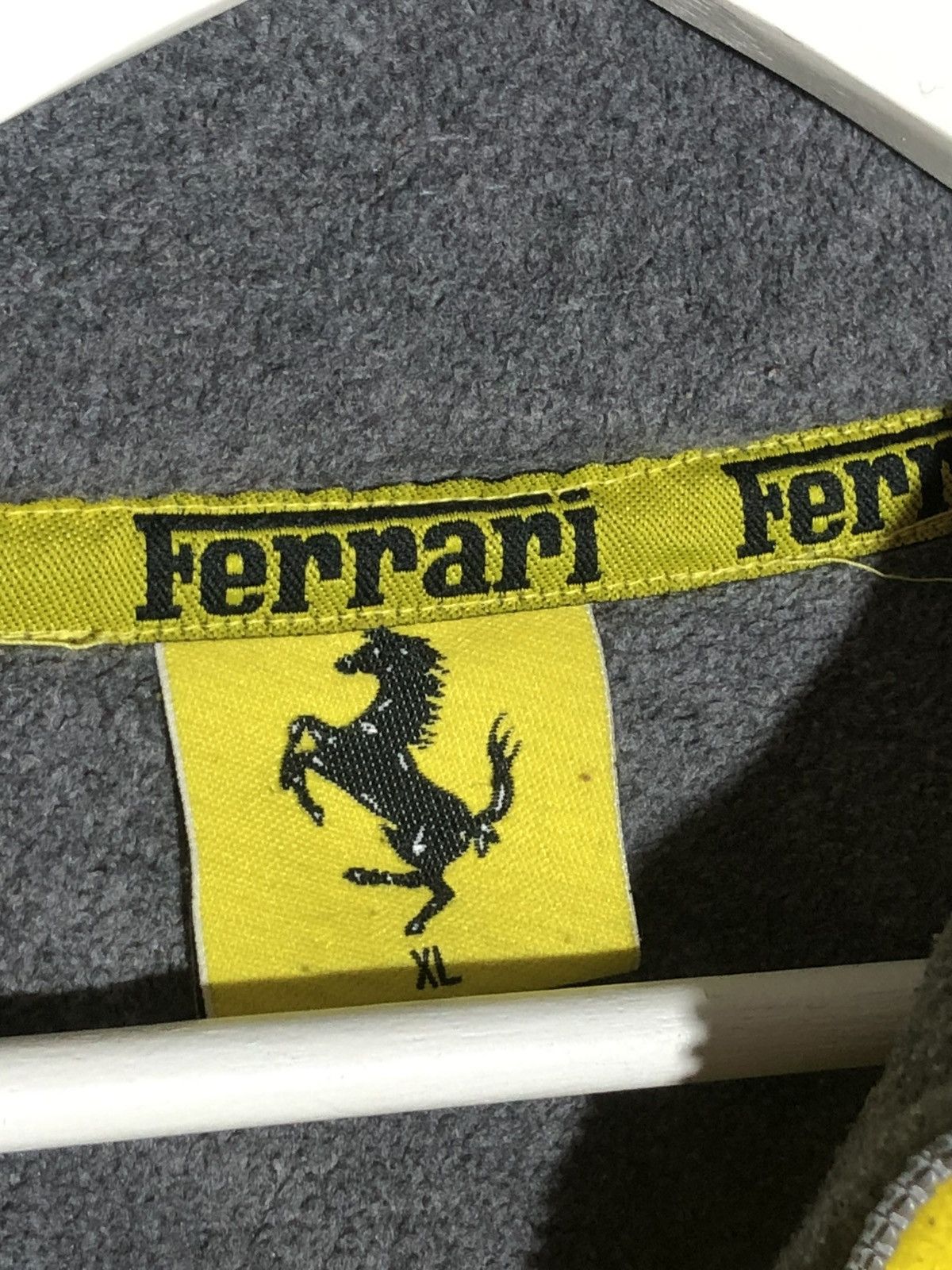 Ferrari Ferrari Racing Vintage 90s Rare Fleece Pullover Sweater Size US XL / EU 56 / 4 - 8 Thumbnail