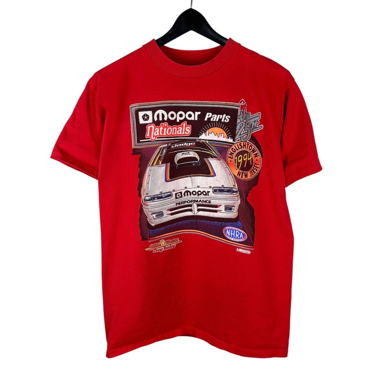 Vintage Vintage 90s Mopar Nationals NHRA Race Shirt Size US L / EU 52-54 / 3 - 1 Thumbnail