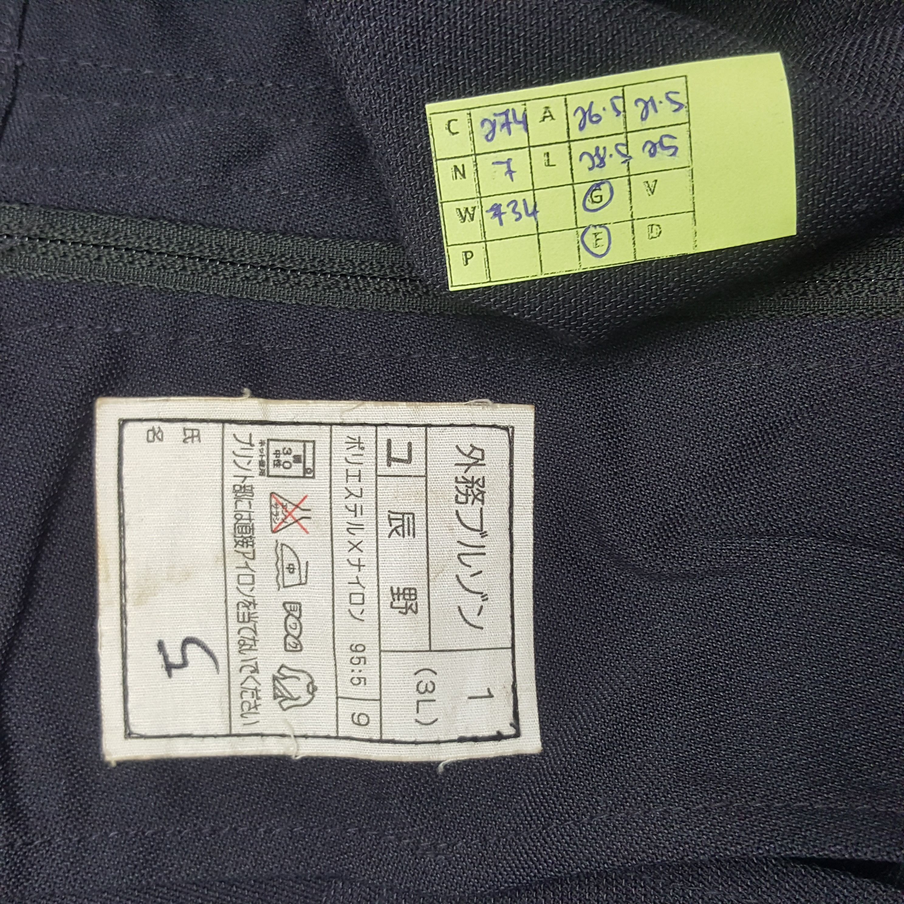 Japanese Brand × Vintage Vintage Japan Post Service Japanese Utility Work Jacket Size US XL / EU 56 / 4 - 8 Thumbnail