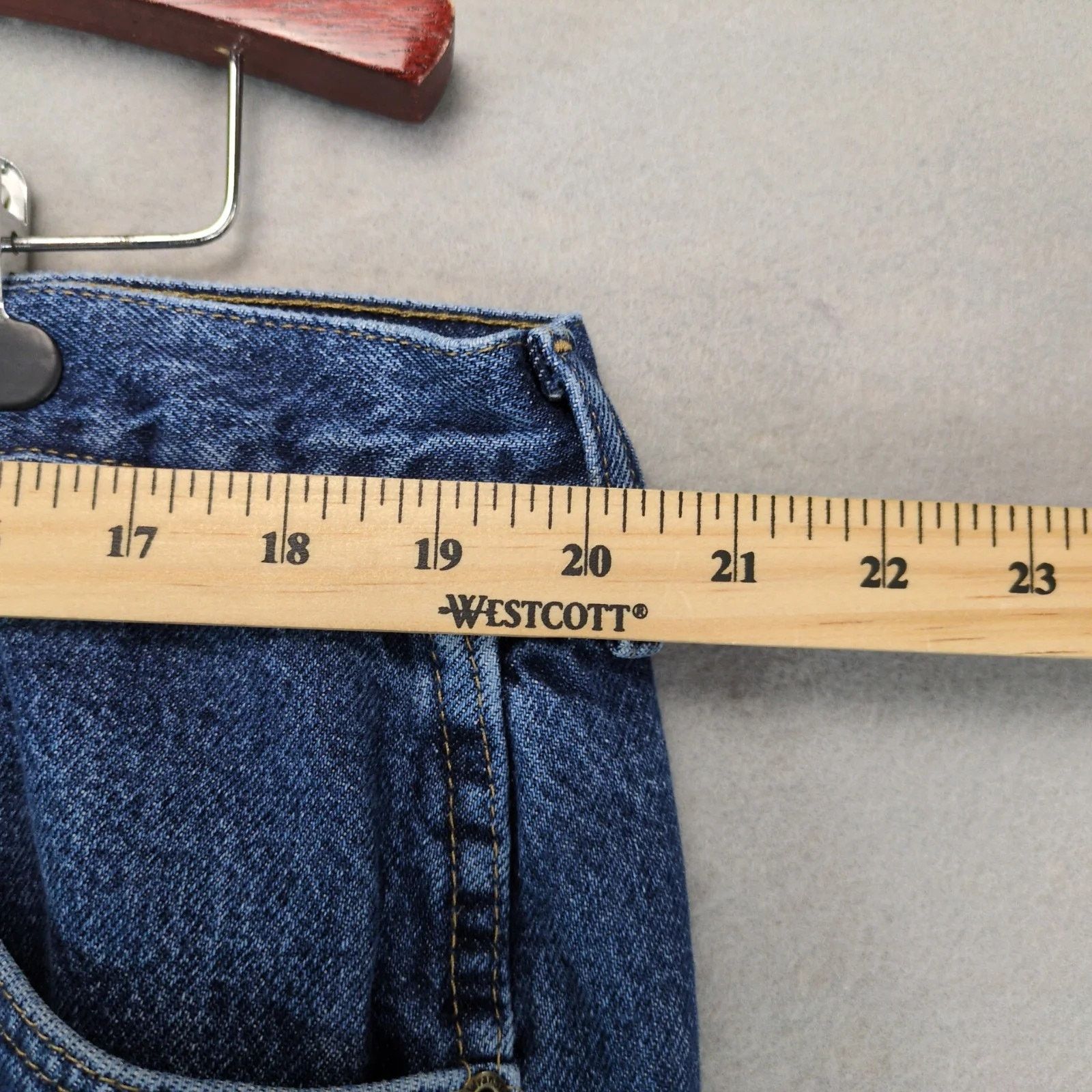 Wrangler 90s-Y2K Wrangler Jeans Men's 40x30 Regular Fit Straight Leg Size US 40 / EU 56 - 6 Thumbnail