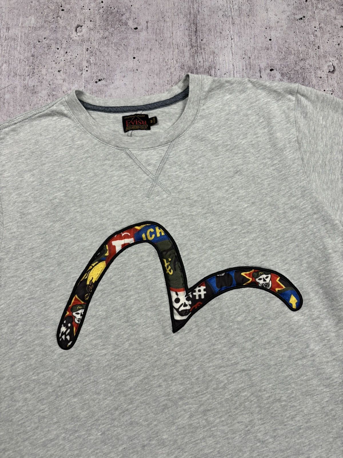 Evisu Evisu Vintage T shirt size M Size US M / EU 48-50 / 2 - 2 Thumbnail