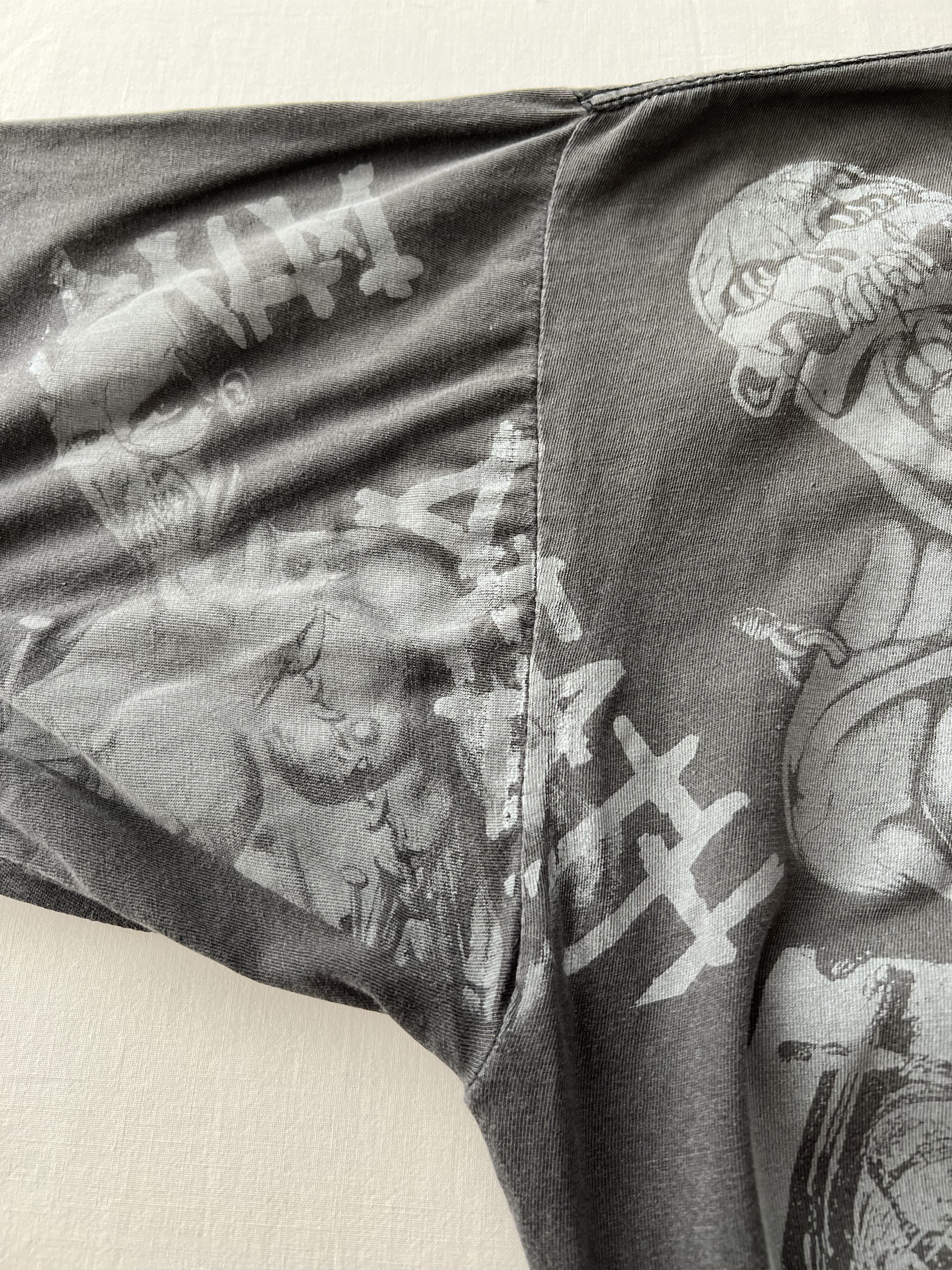 Band Tees Vintage 1994 Napalm Death European Tour AOP T-shirt Size US XL / EU 56 / 4 - 20 Thumbnail