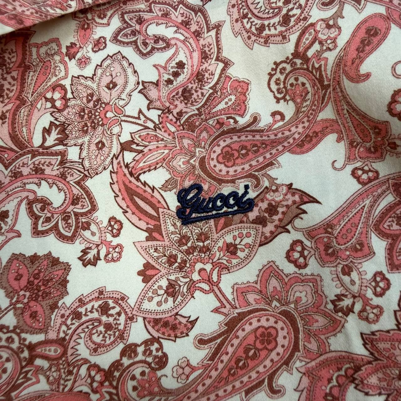 Gucci Gucci Shirt Flowers Print Size US L / EU 52-54 / 3 - 5 Thumbnail