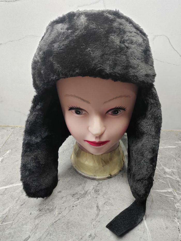 Japanese Brand Vintage Y2k Aleteo Trapper Ushanka Fur Earflap Cap Hat Size ONE SIZE - 2 Thumbnail