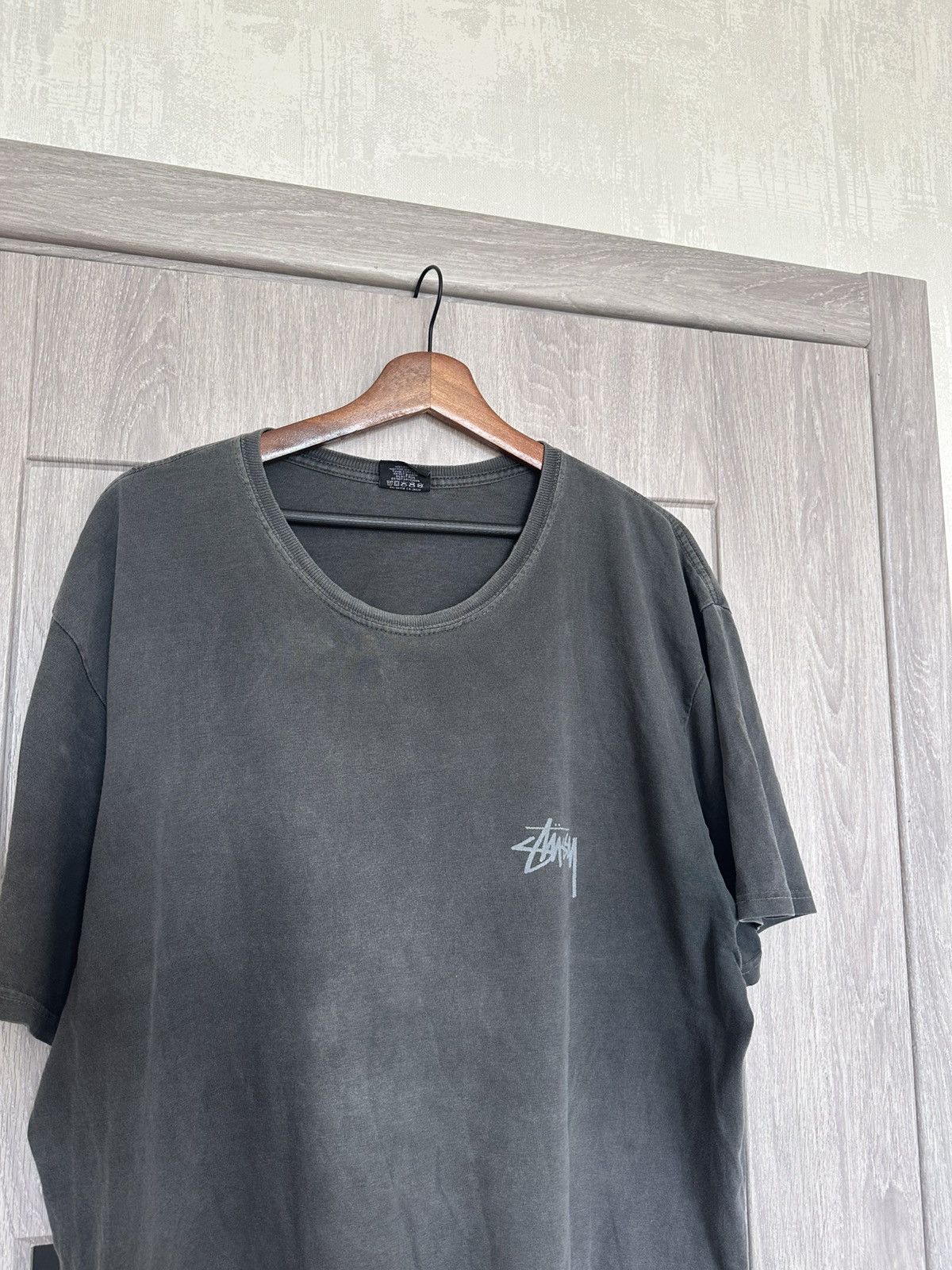 Stussy Stussy 8 Ball Pool Shirt Size XL 2000s Faded Gray Size US L / EU 52-54 / 3 - 2 Thumbnail