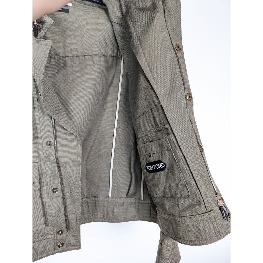 Tom Ford o1rshd1 Jacket in Green Size US M / EU 48-50 / 2 - 16 Thumbnail
