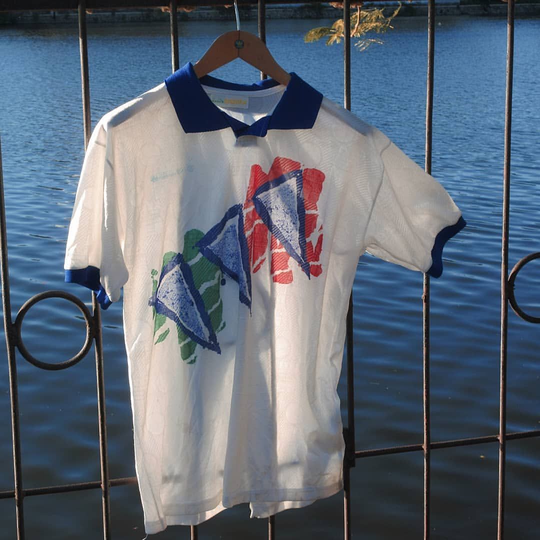 Vintage Diadora Italy Jersey 1990 1991 Third 3rd LARGE Shirt