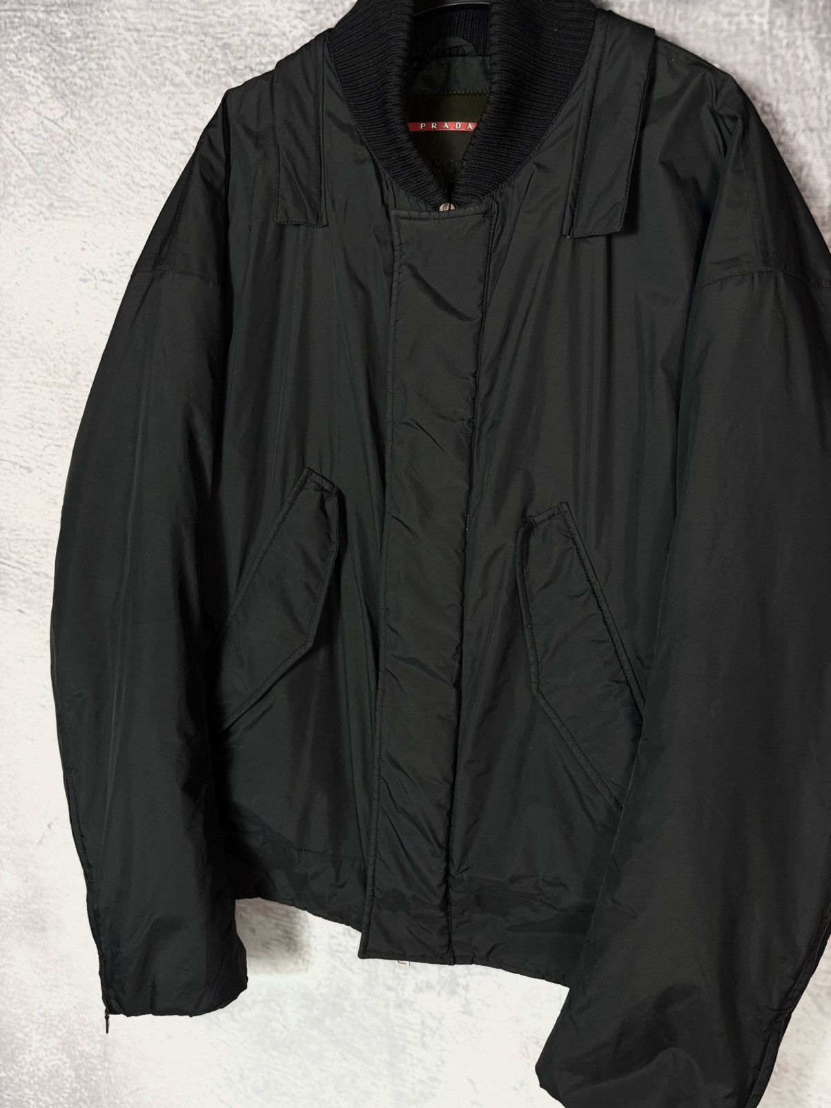 Prada Prada Sport Archive Gore Tex Nylon Bomber Jacket Linea Rossa Size US M / EU 48-50 / 2 - 7 Thumbnail