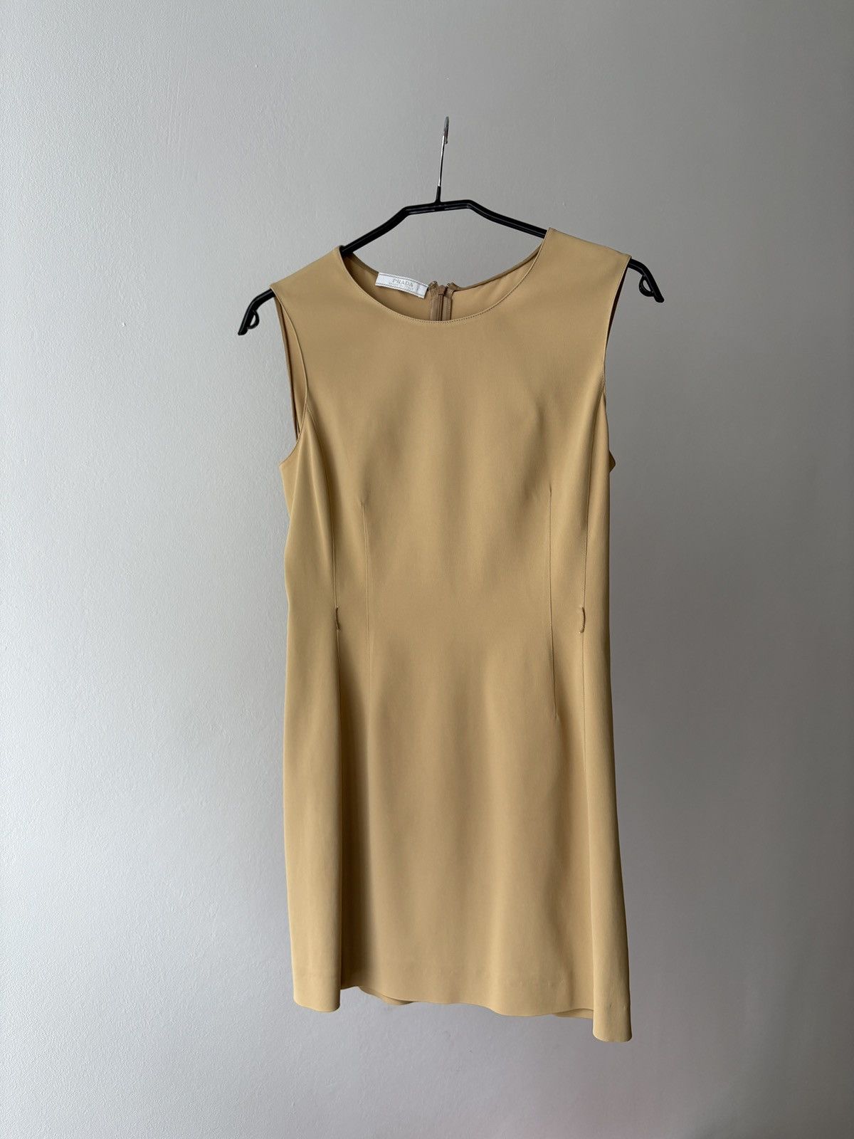 Prada Prada 90s sleeveless camel tunic Size M / US 6-8 / IT 42-44 - 2 Thumbnail