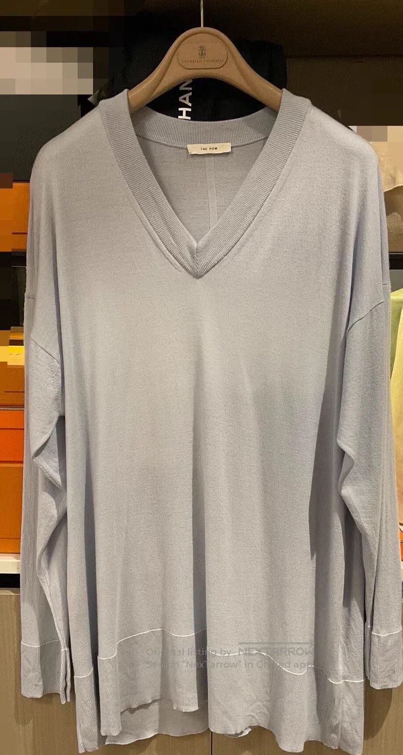 The Row The Row All-wool V-neck sweater Size S / US 4 / IT 40 - 1 Thumbnail