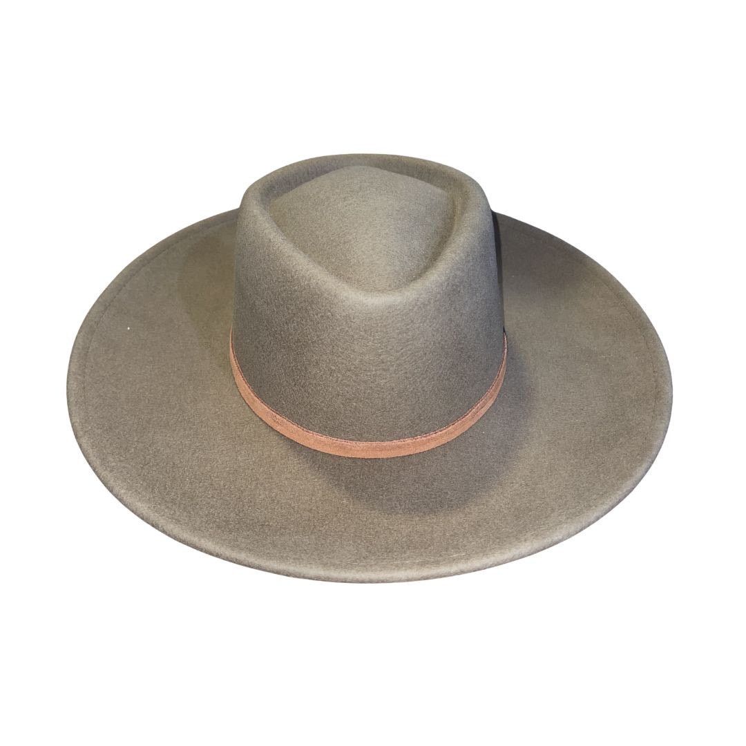 Brixton Brenton Convertabrim Fedora Tobacco Brown Adjustable Boho Size ONE SIZE - 2 Thumbnail