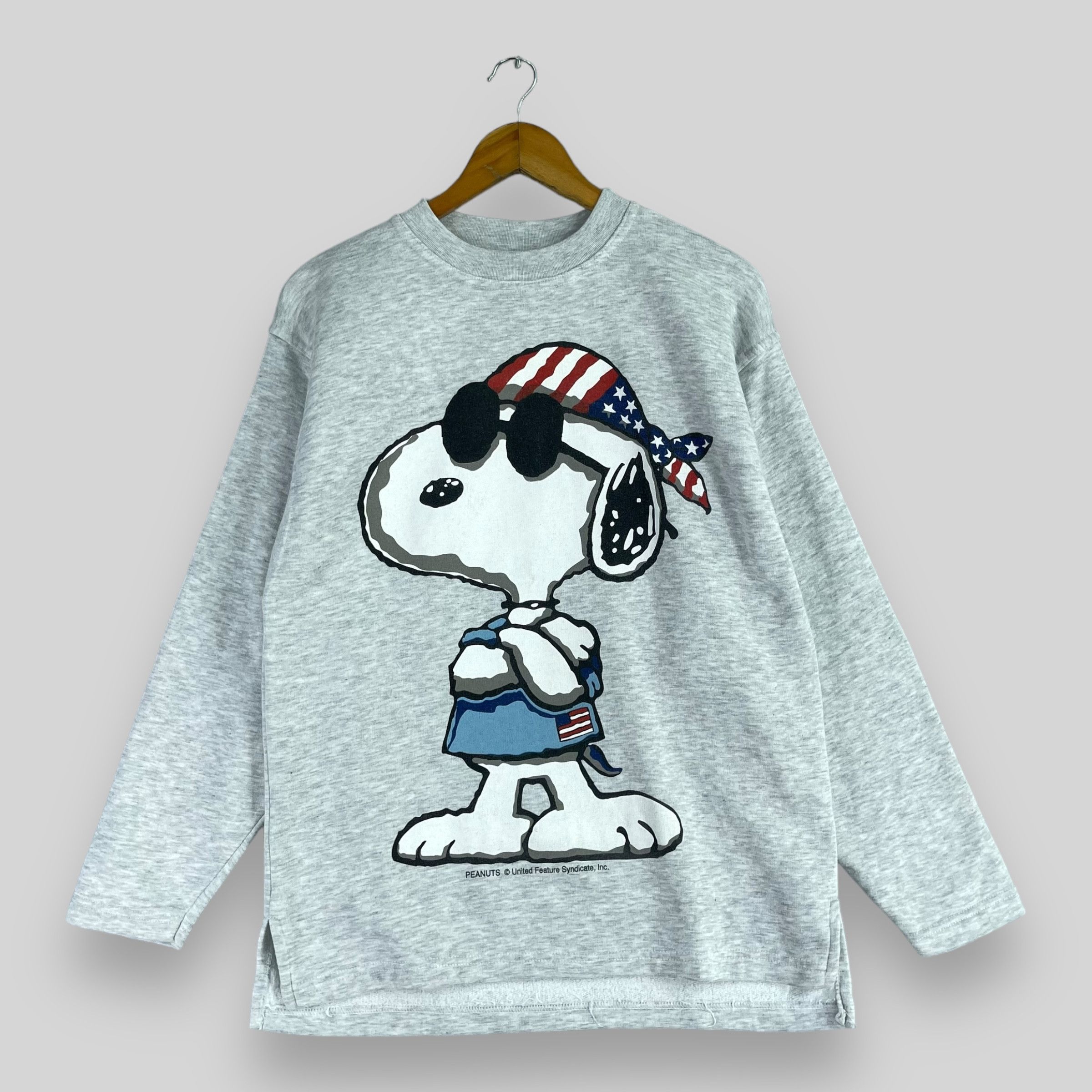 Cartoon Network × Peanuts × Vintage SNOOPY Joe Cole Cartoon American Rocky Printed Sweater Size US M / EU 48-50 / 2 - 1 Thumbnail