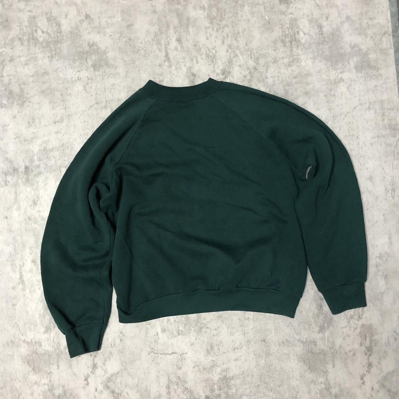 Other Green vintage 90s crewneck sweatshirt Size US S / EU 44-46 / 1 - 5 Thumbnail