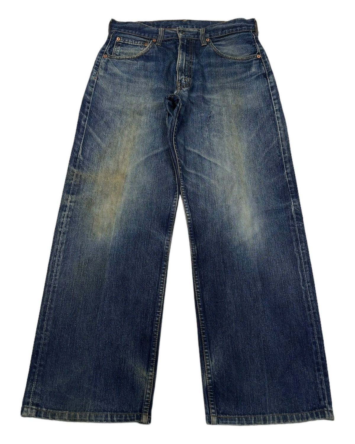 JNCO VINTAGE LEVIS 504 BAGGY DISTRESS DENIM BAGGY JEANS Size US 31 - 5 Thumbnail