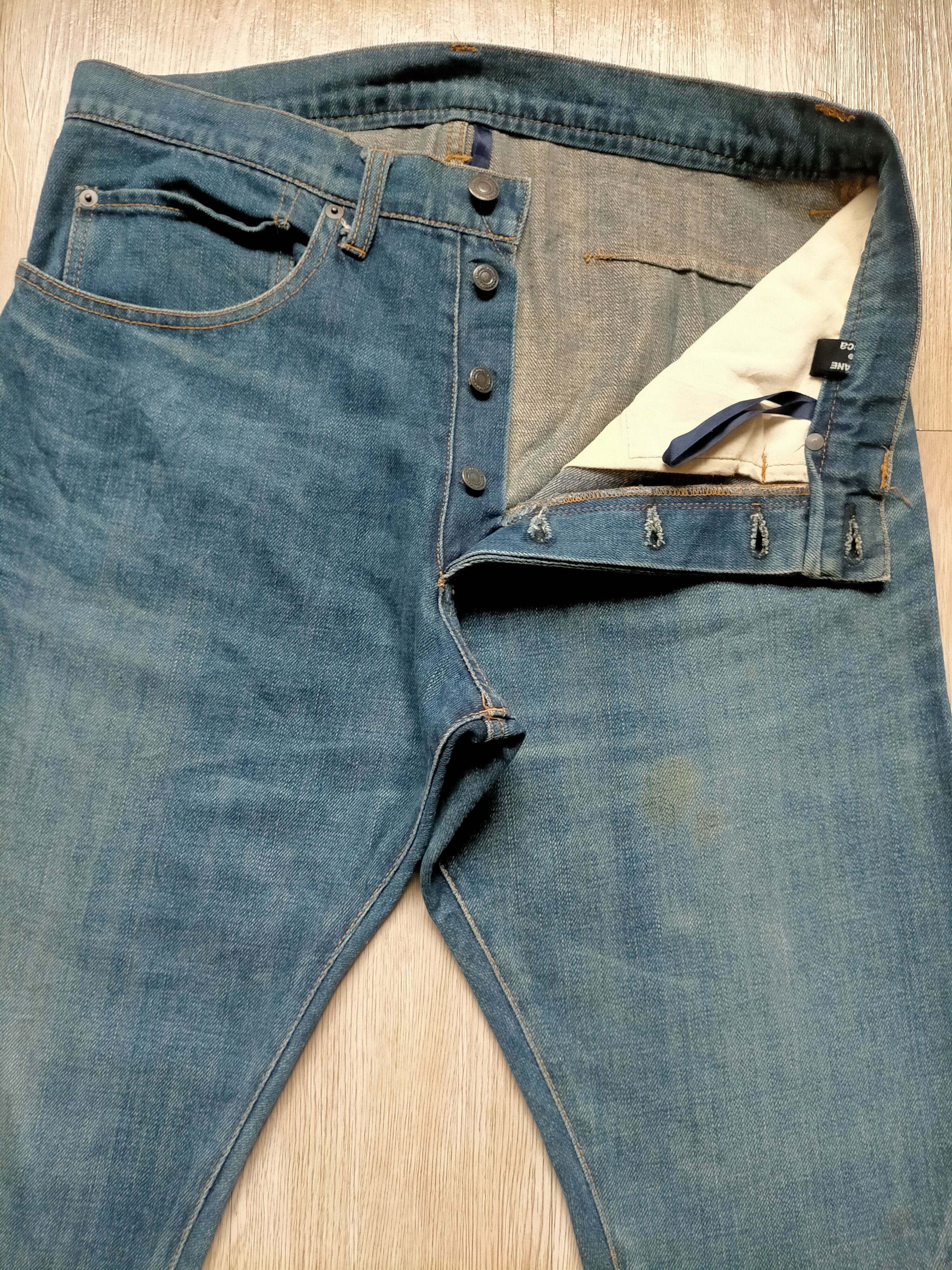 CABANE de ZUCCa CABANE de ZUCCa Single Pocket Denim Pants Jeans Size US 33 - 7 Thumbnail