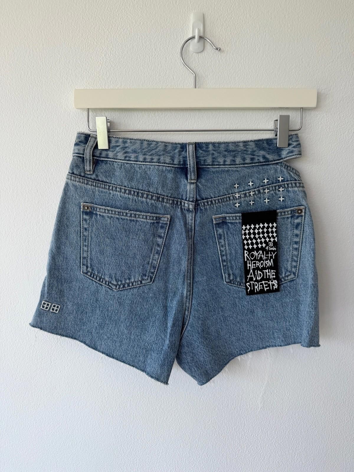 Ksubi new ksubi womens denim rise n hi dettached shorts blue 26 Size 26" / US 2 / IT 38 - 1 Thumbnail