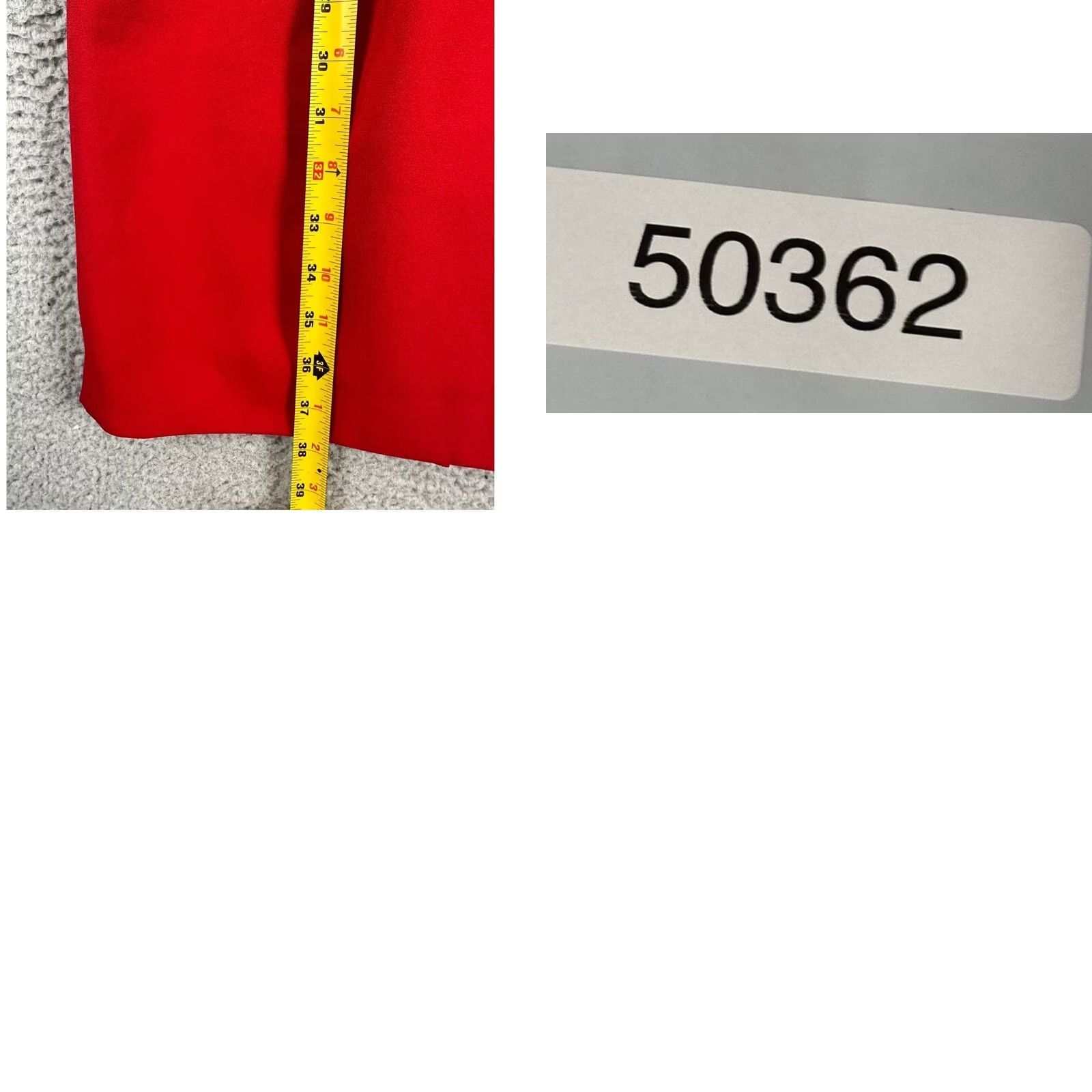 Talbots Talbots Sheath Dress Womens 6 Red Knee Length Short Sleeve Cap Sleeve Zip Lined Size 28" / US 6 / IT 42 - 8 Thumbnail